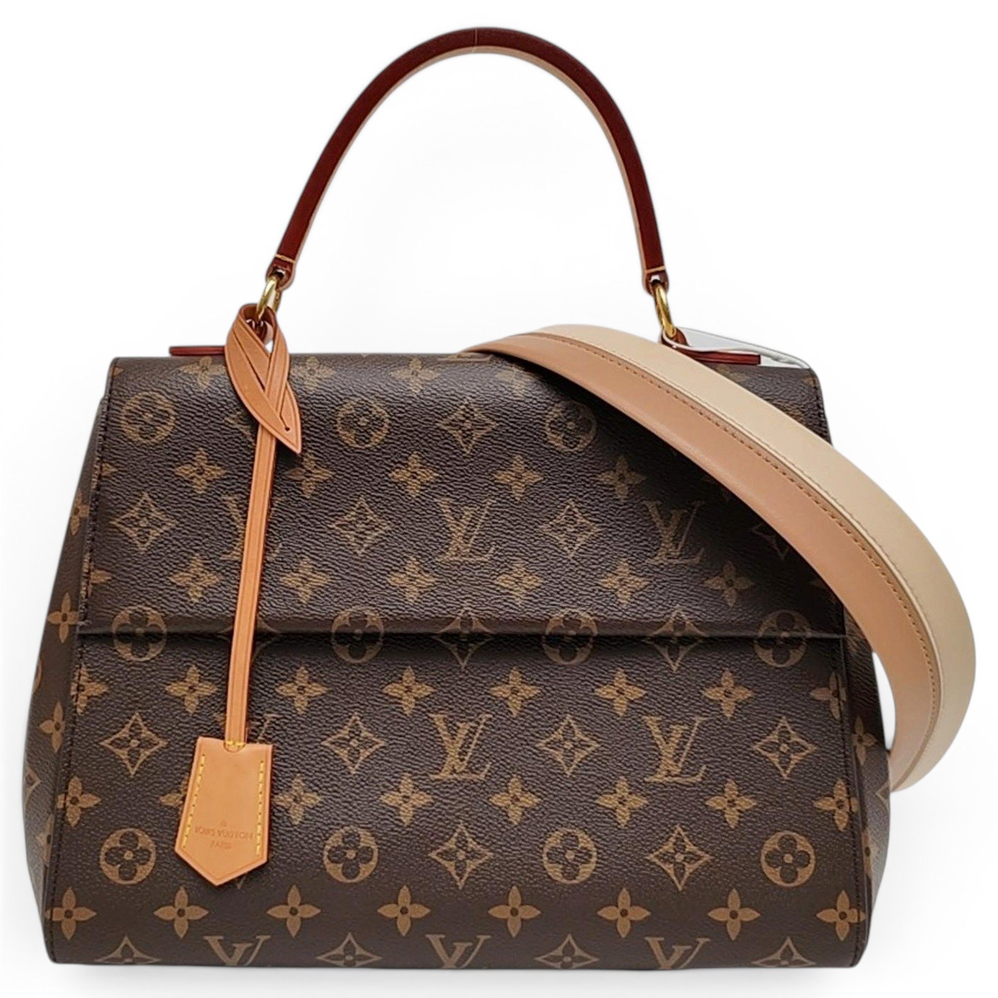 Cluny leather handbag