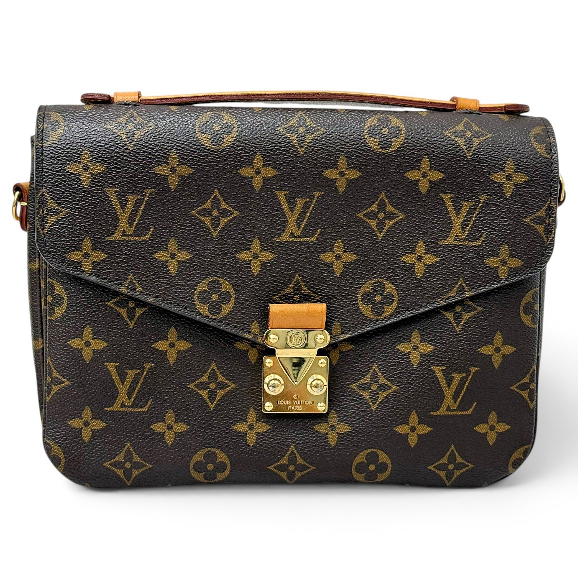 Metis leather handbag