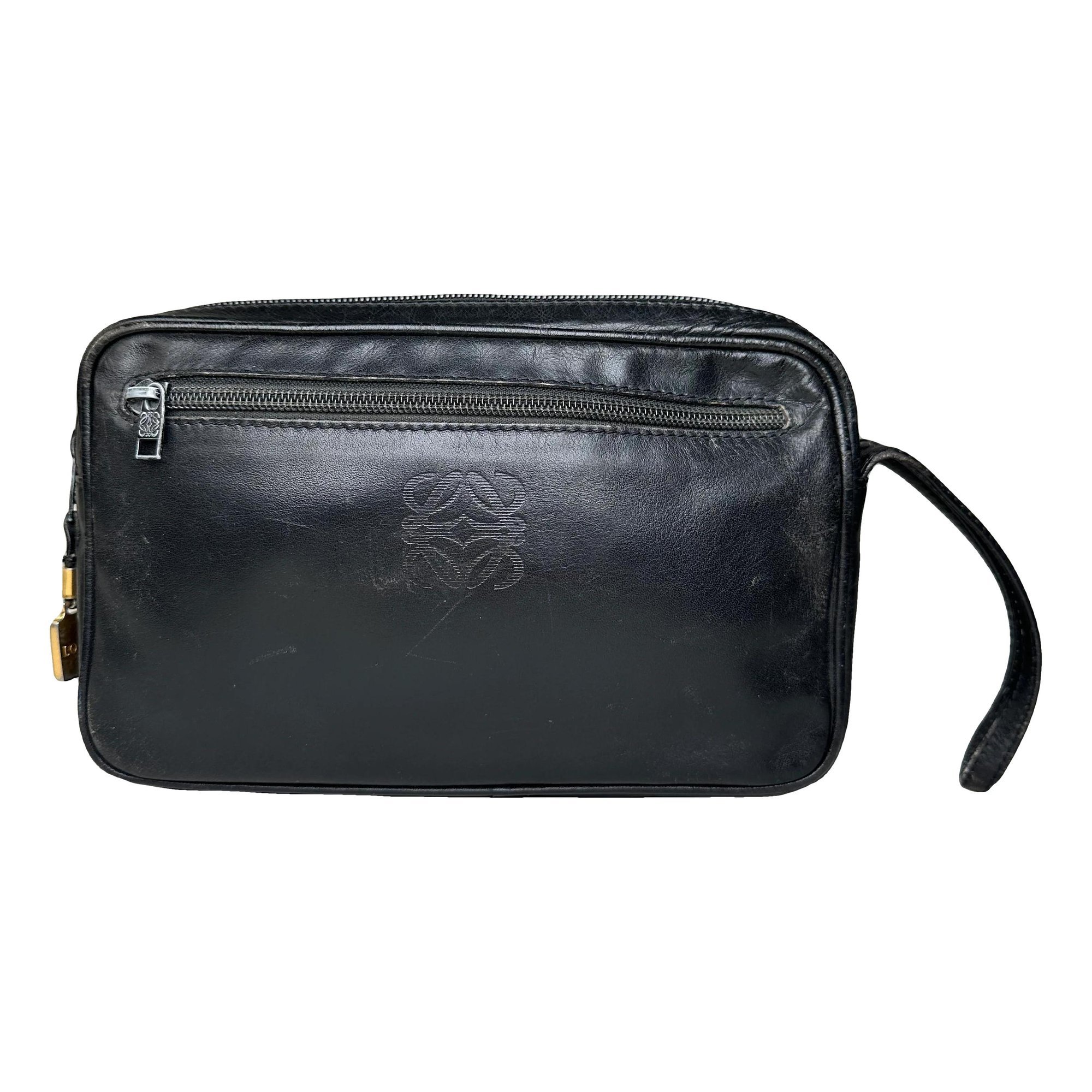 Puzzle leather mini bag