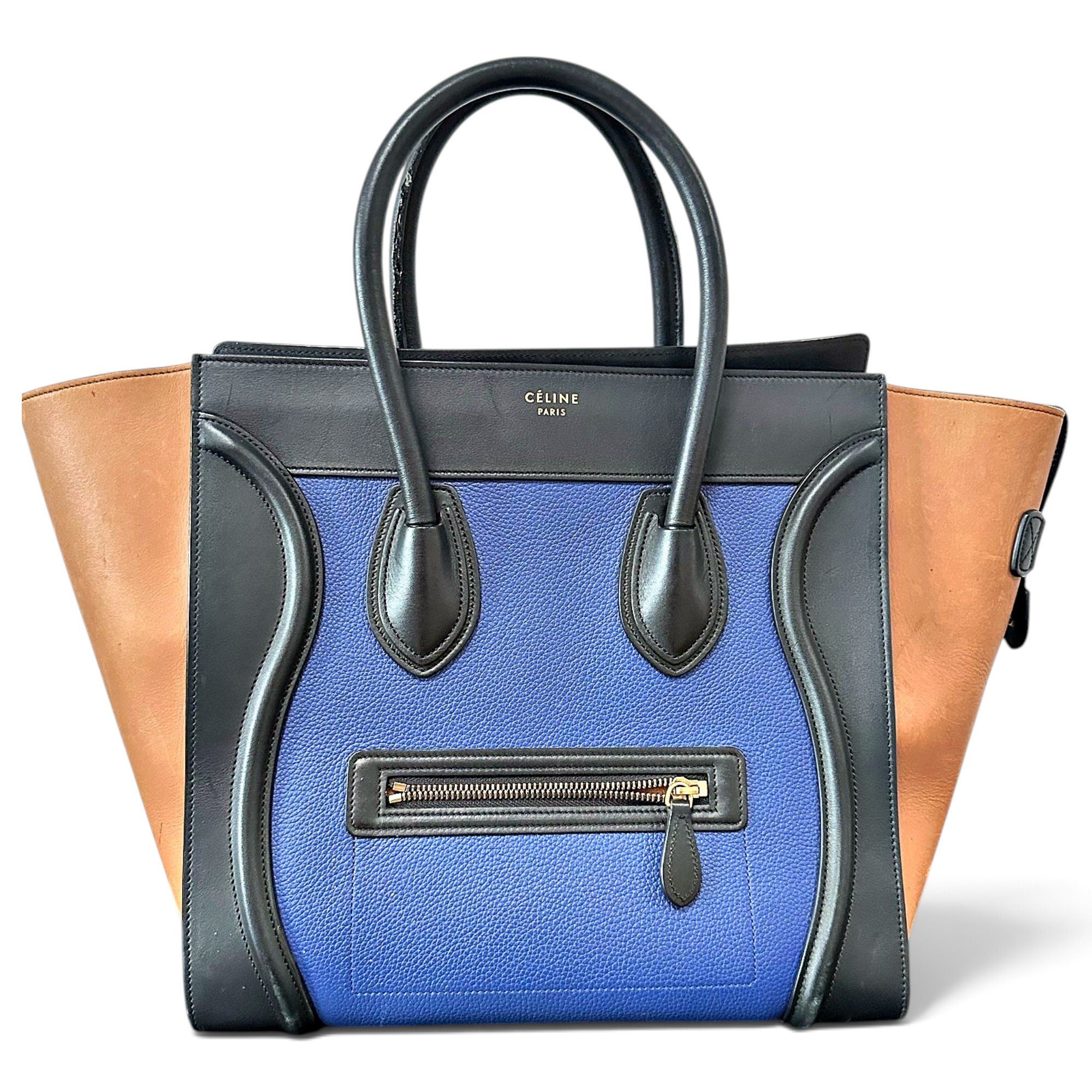 Luggage leather handbag