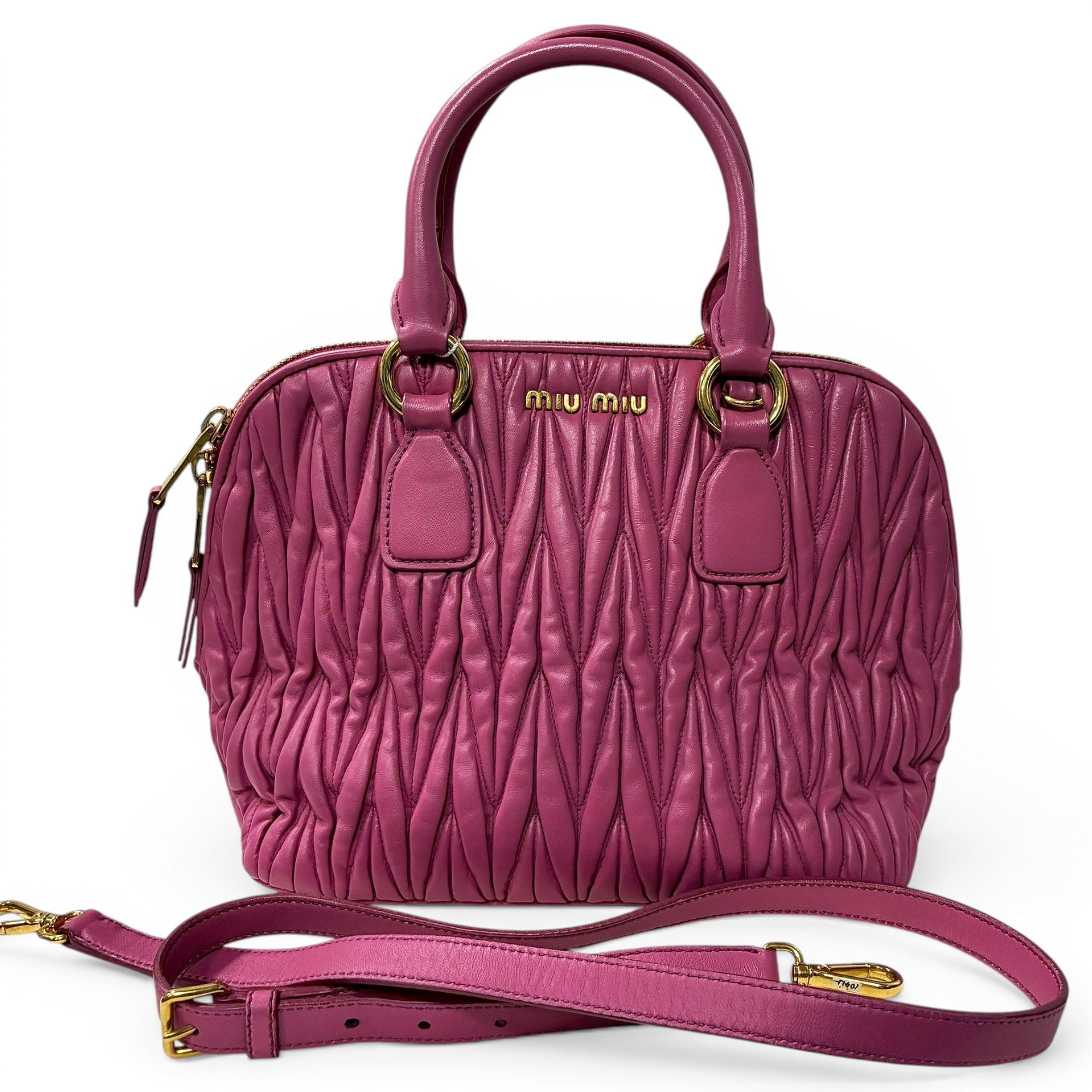Leather handbag
