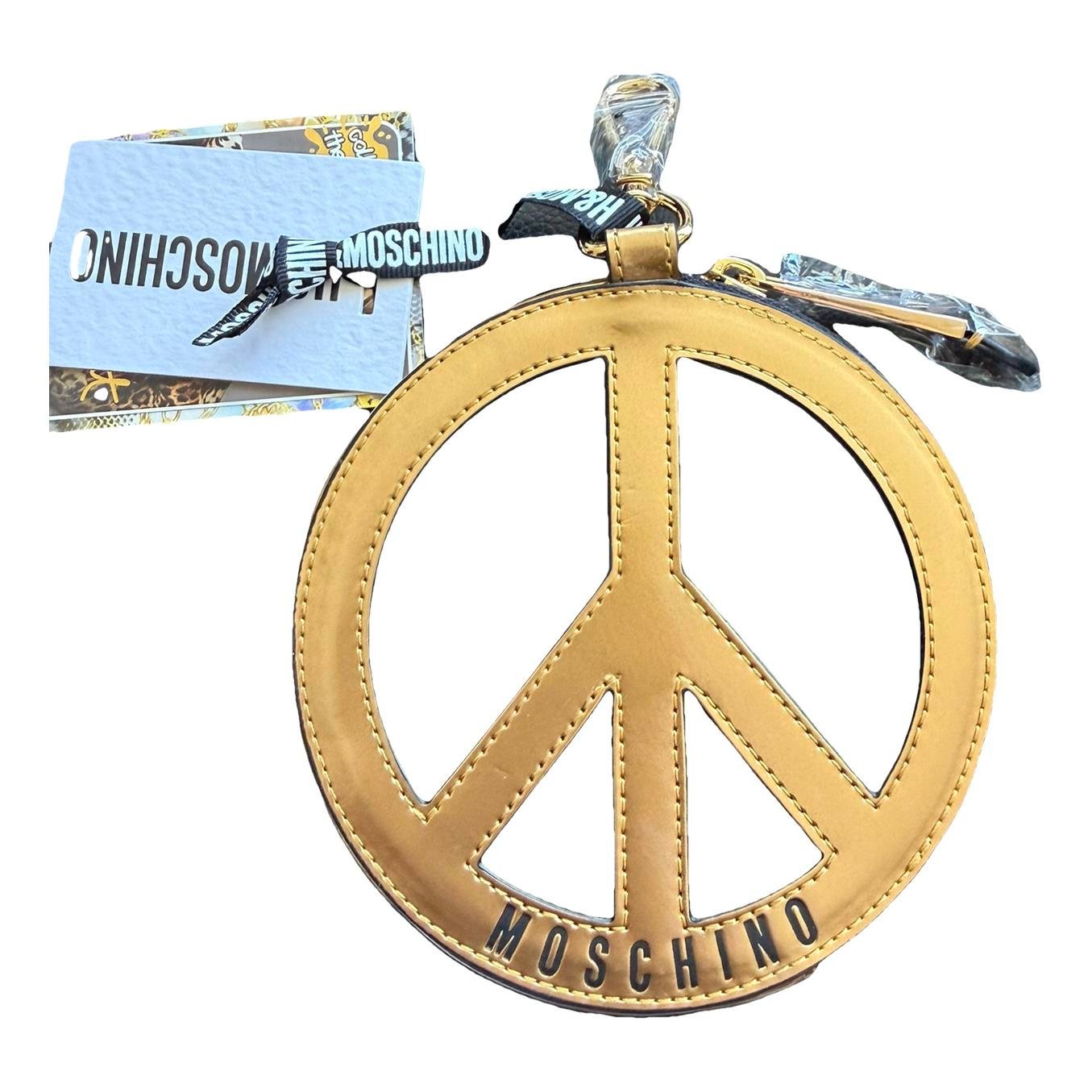 Moschino Leather clutch bag