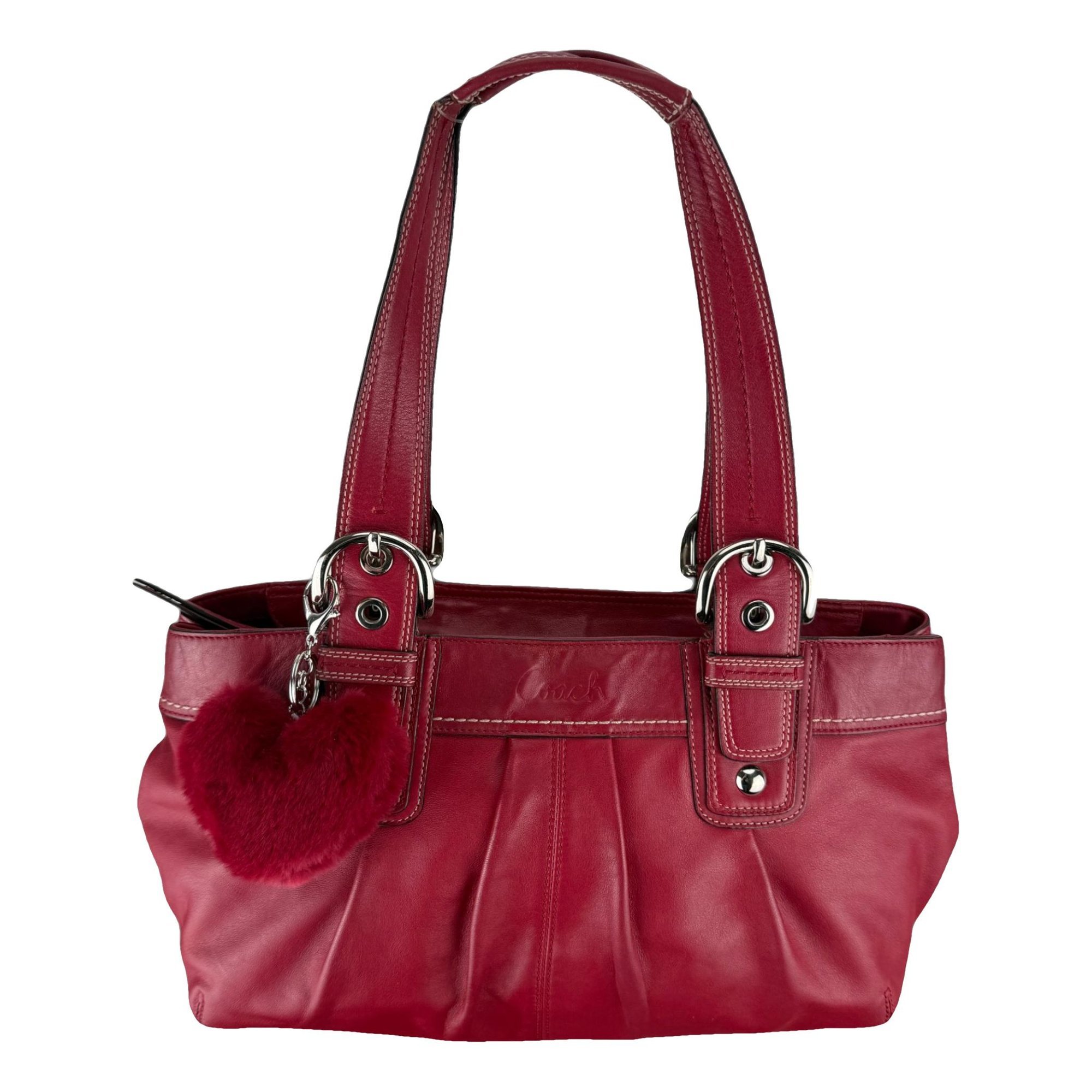 Leather handbag