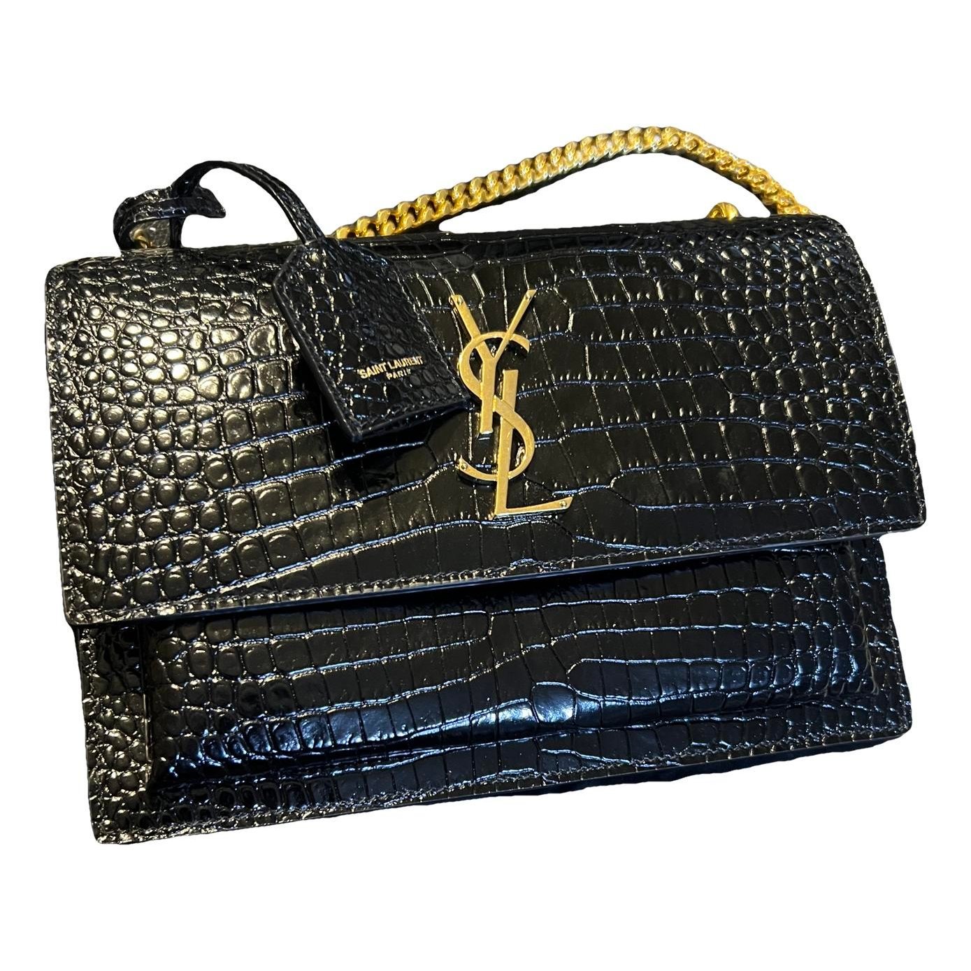Sunset leather crossbody bag