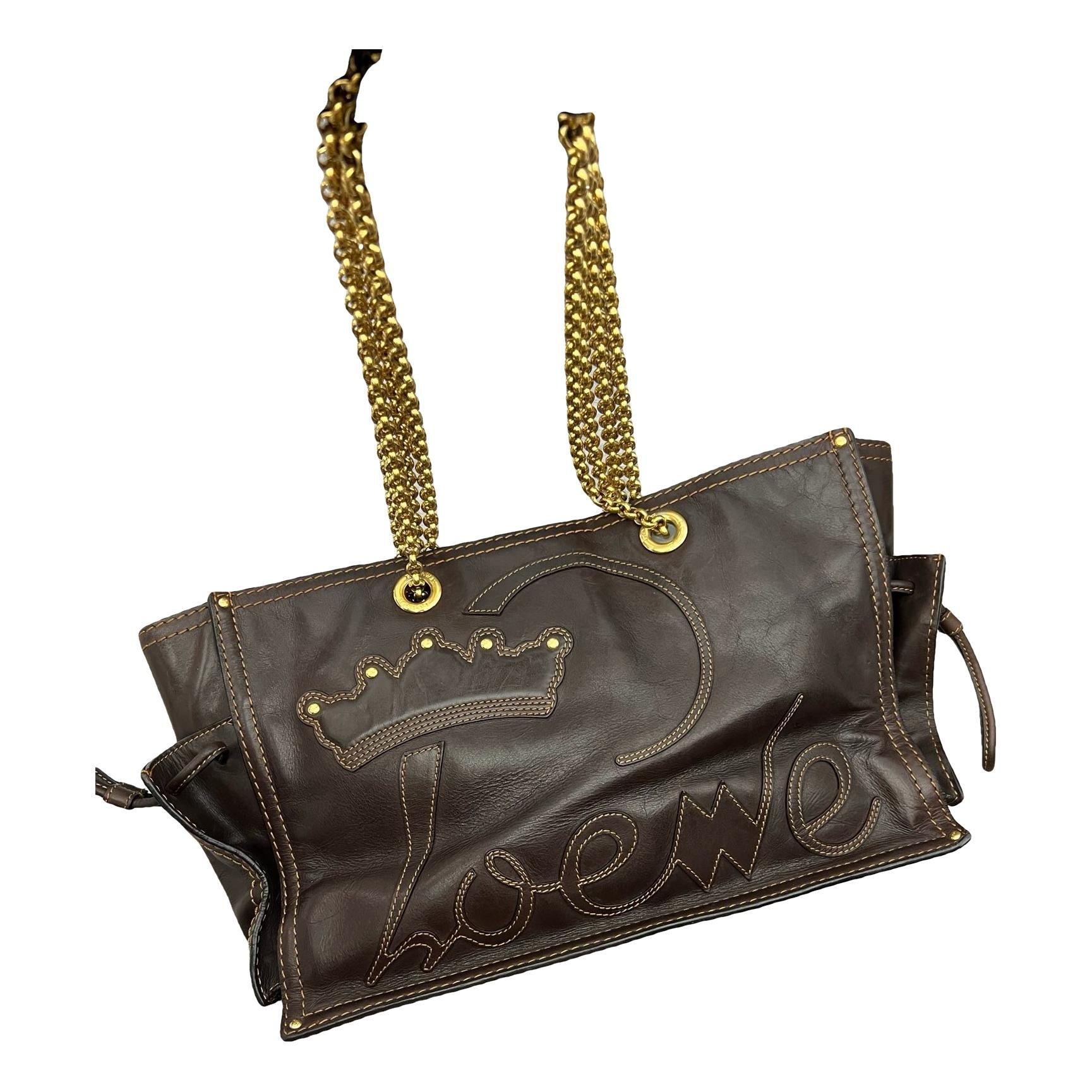 Leather handbag