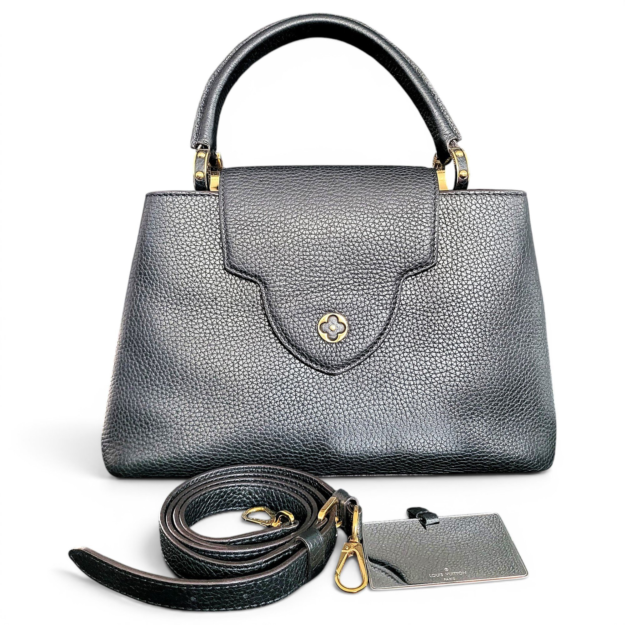 Capucines leather handbag