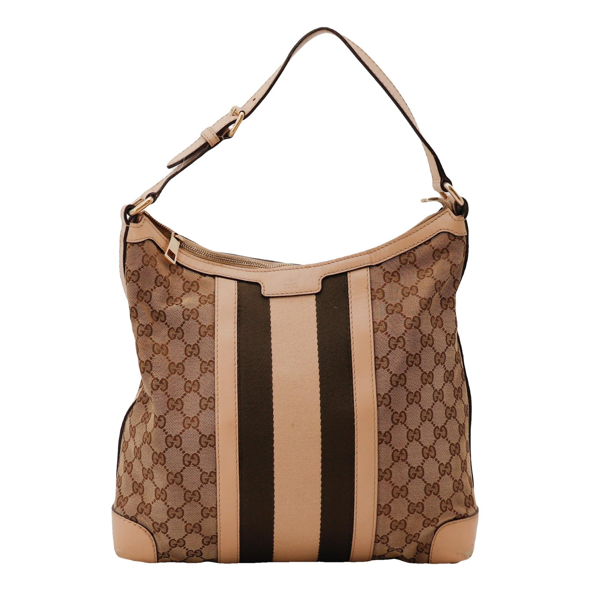 Hobo leather handbag