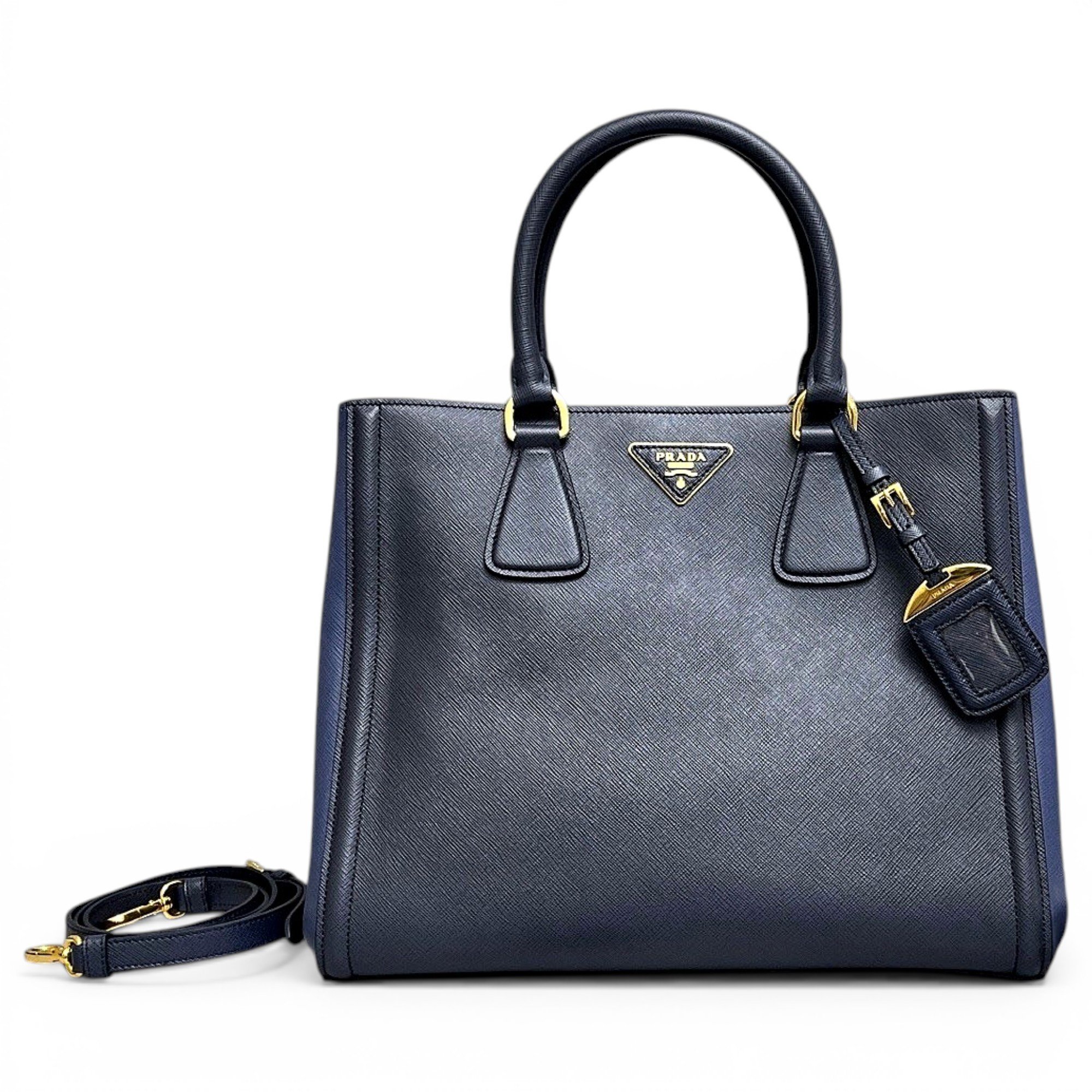 Galleria leather handbag
