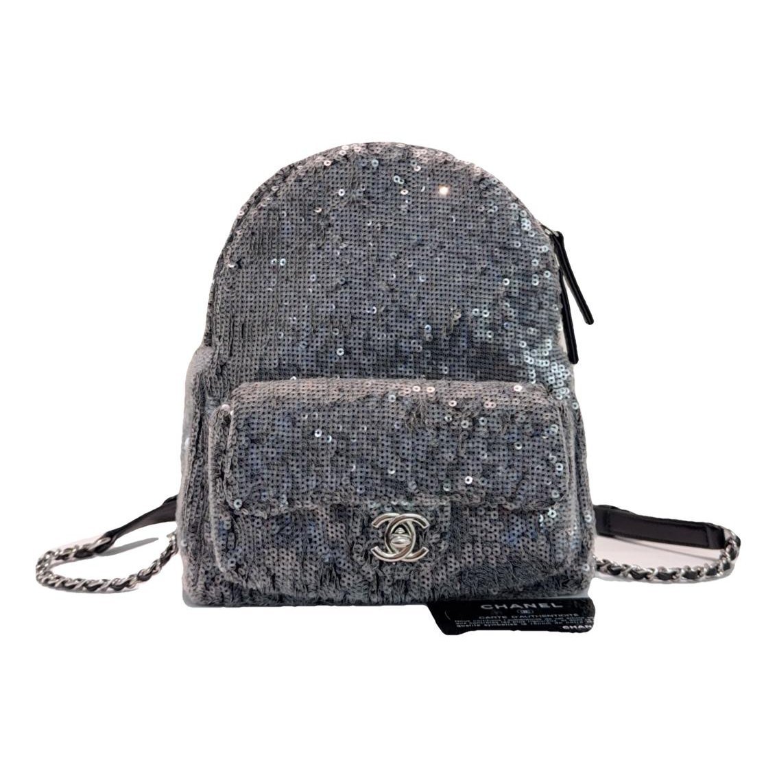 Leather backpack