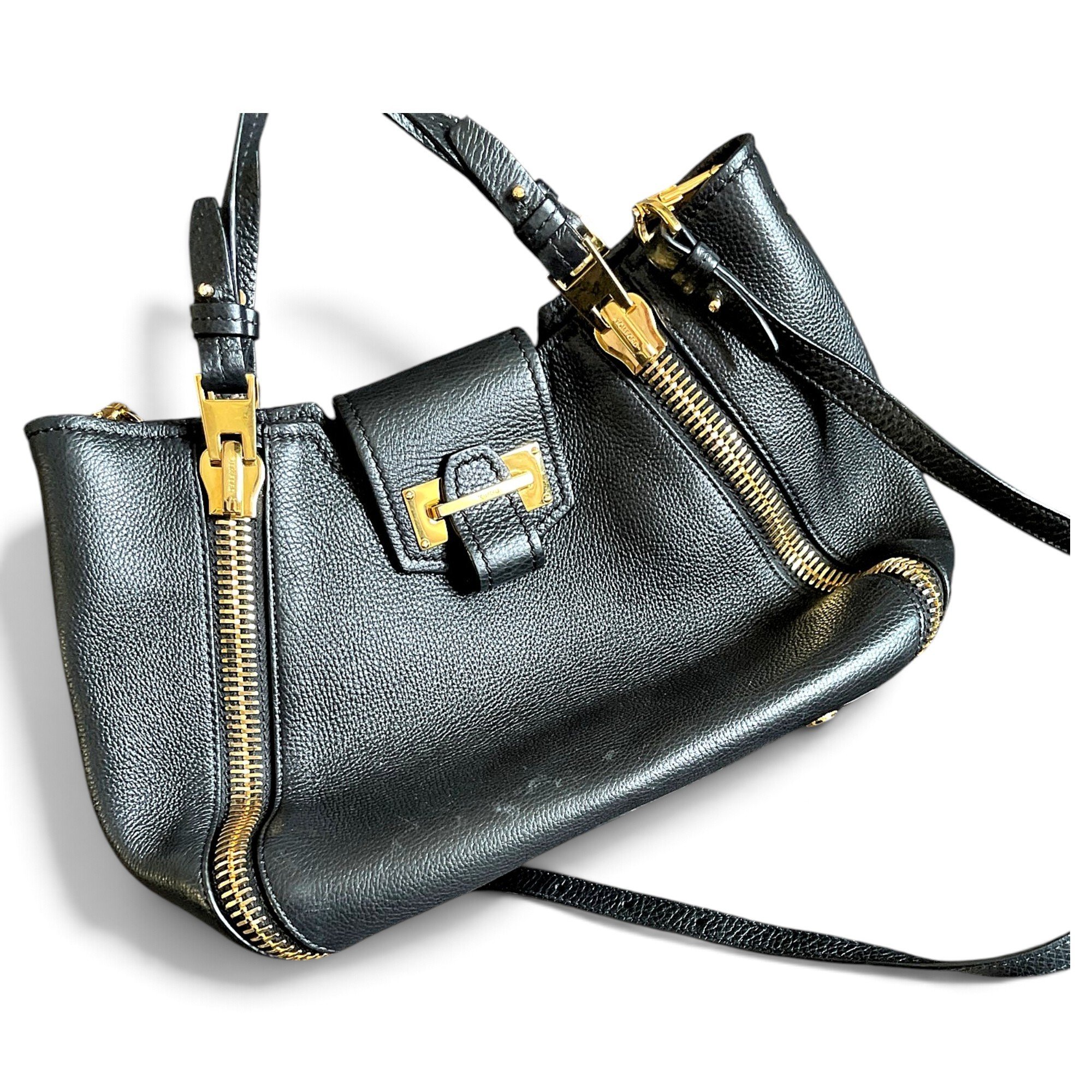 Jennifer leather crossbody bag