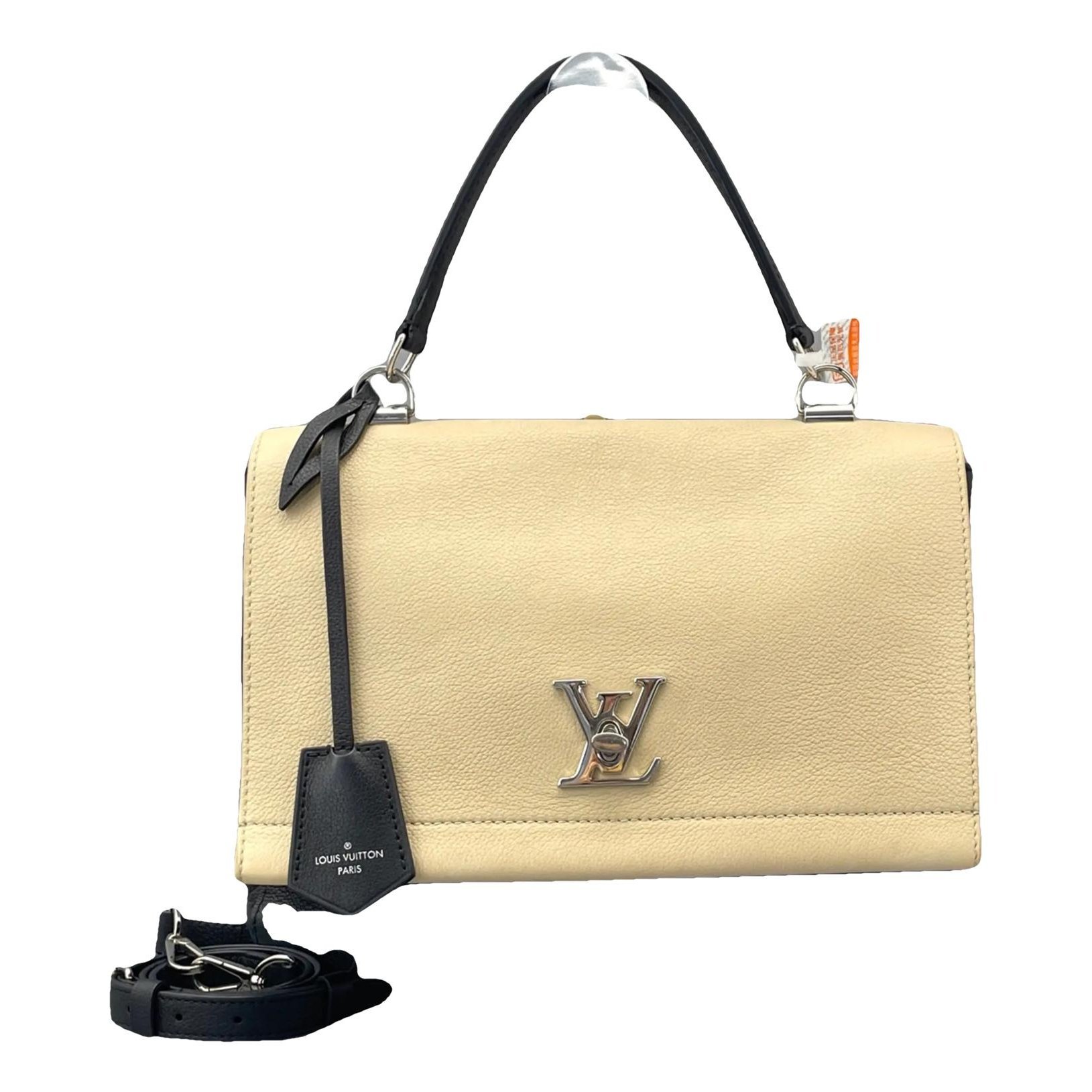 Lockme leather crossbody bag