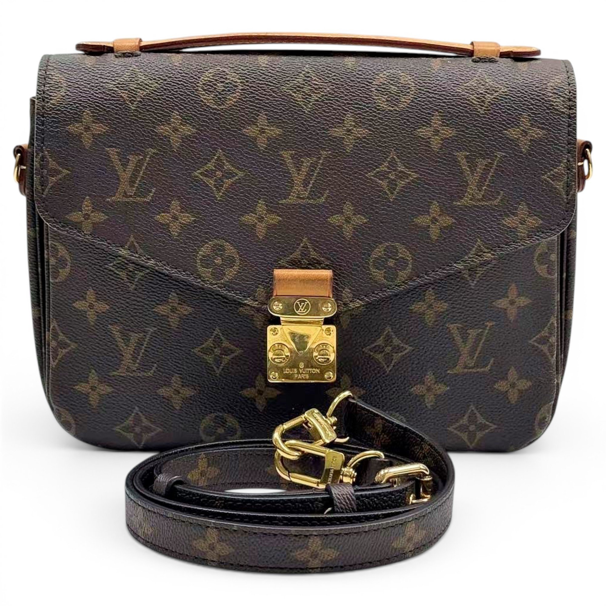 Metis leather handbag