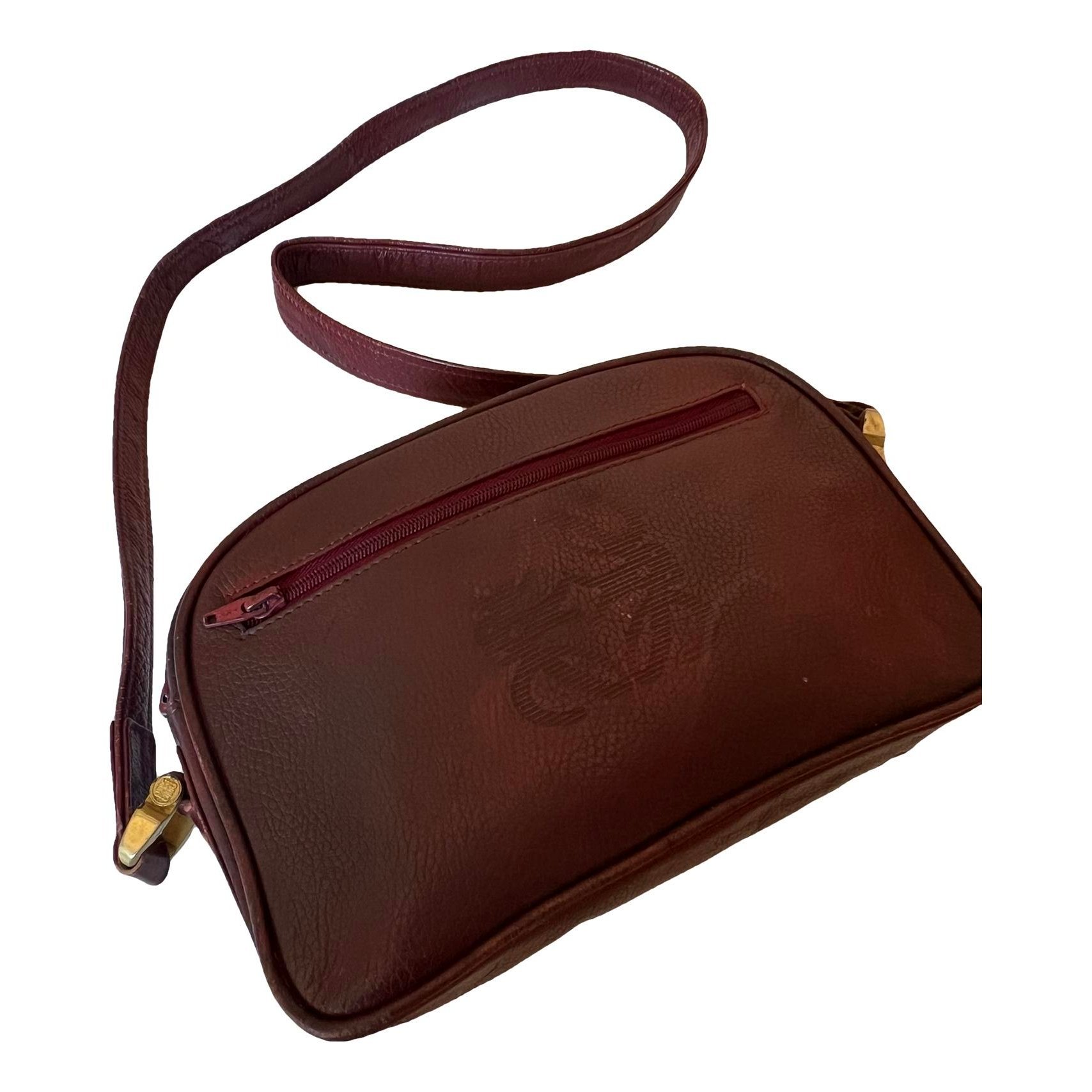 Leather crossbody bag