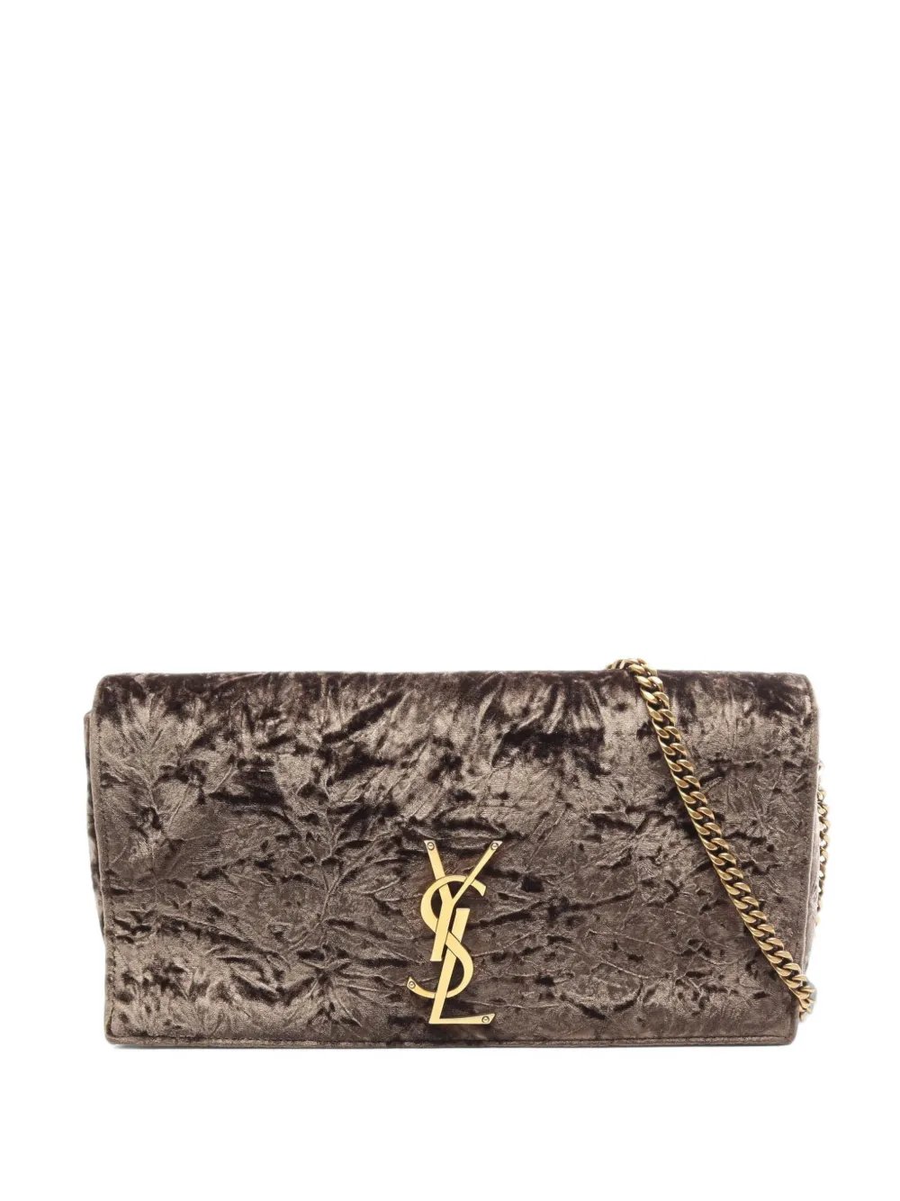 2000s Kate 99 velvet shoulder bag