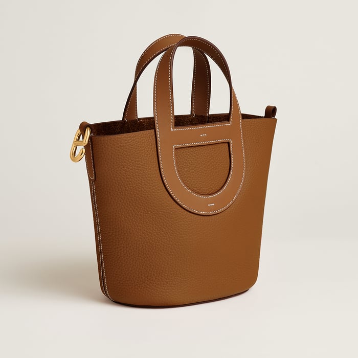 Gold Hermès In-the-loop 18 백