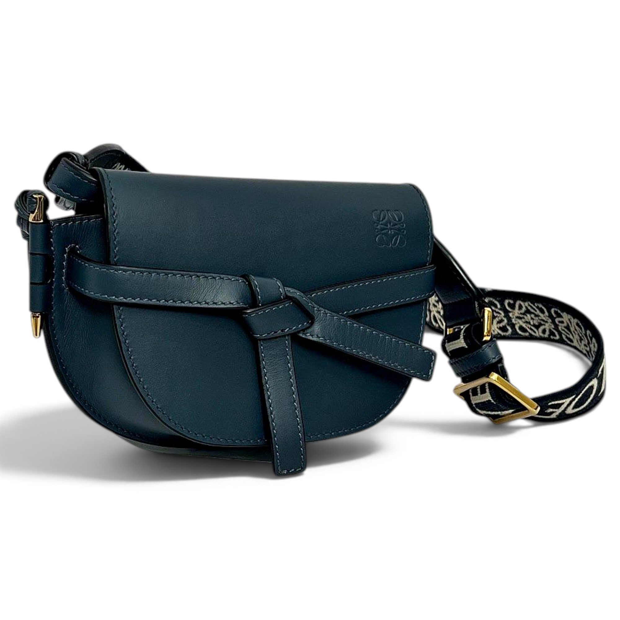 Gate leather handbag