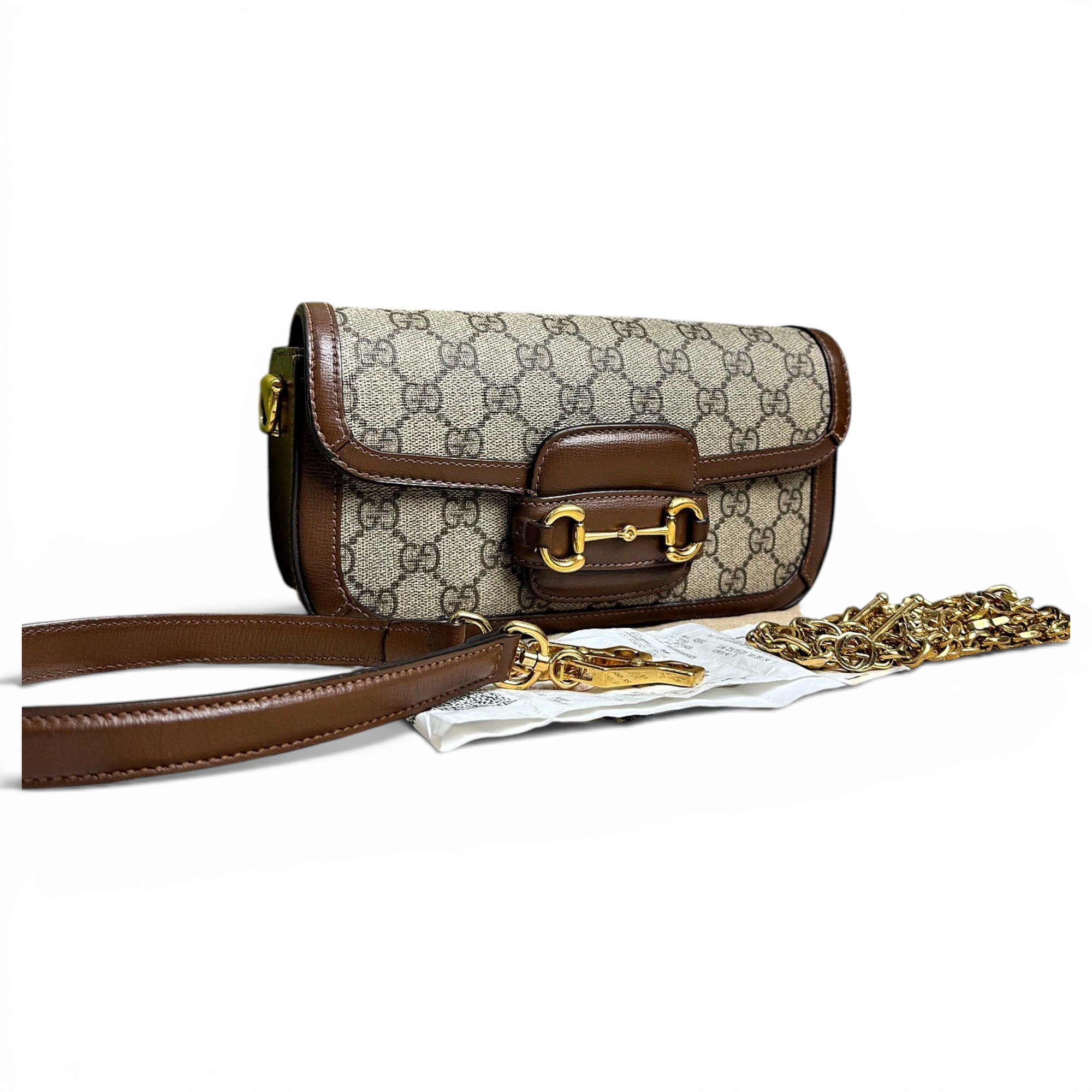 Horsebit 1955 leather crossbody bag