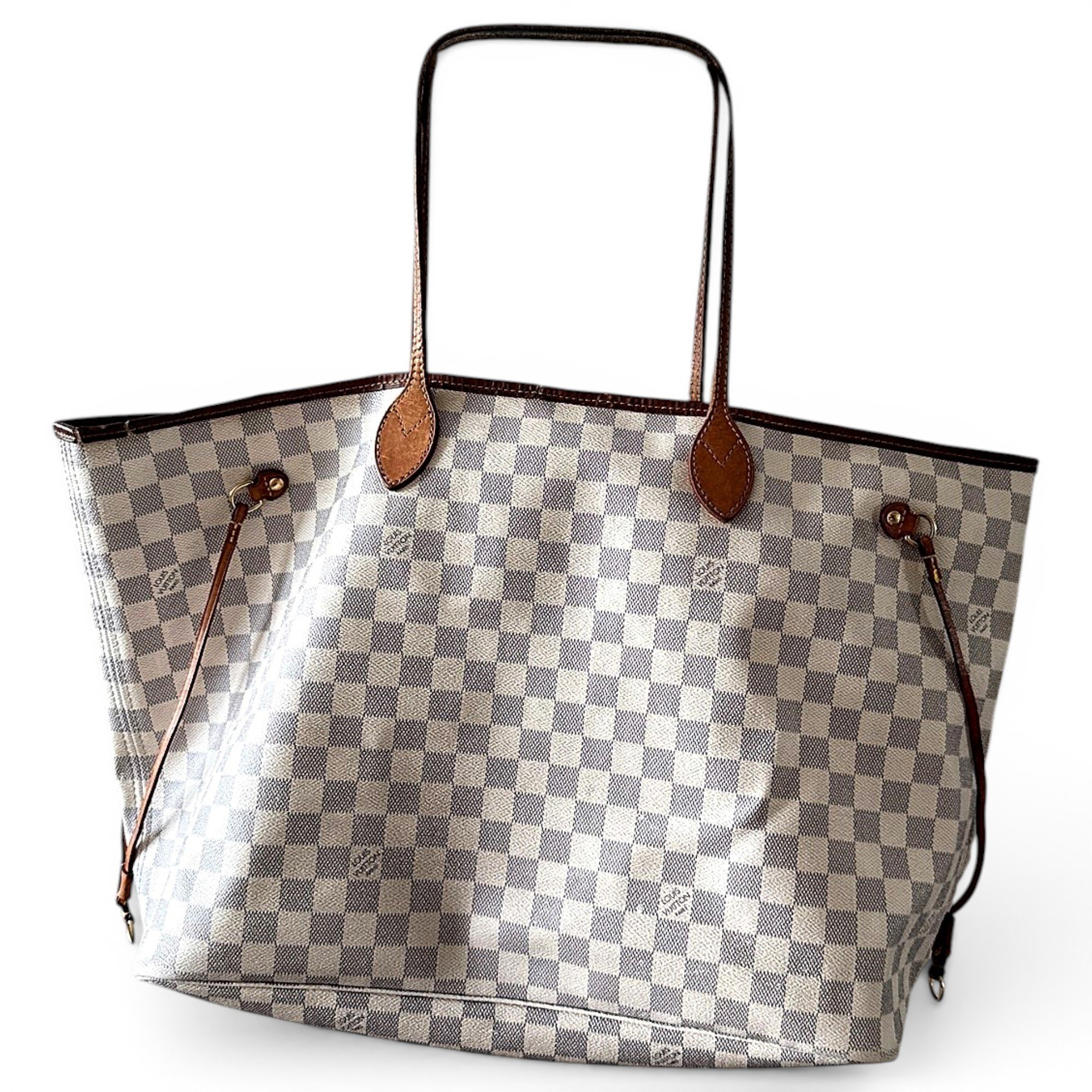 Neverfull leather tote