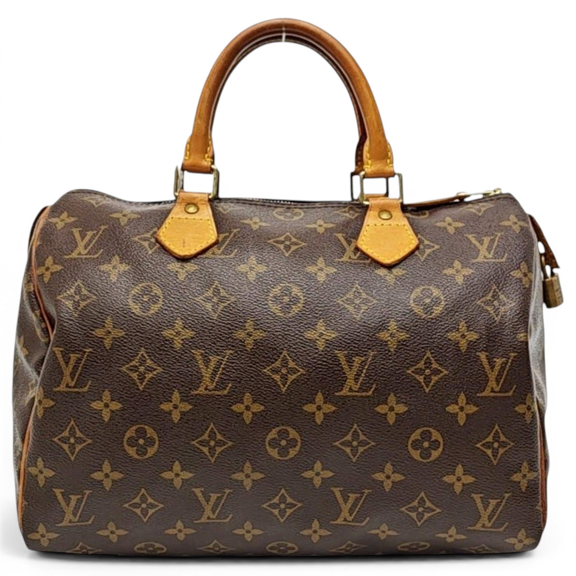 Nano Speedy / Mini HL leather handbag