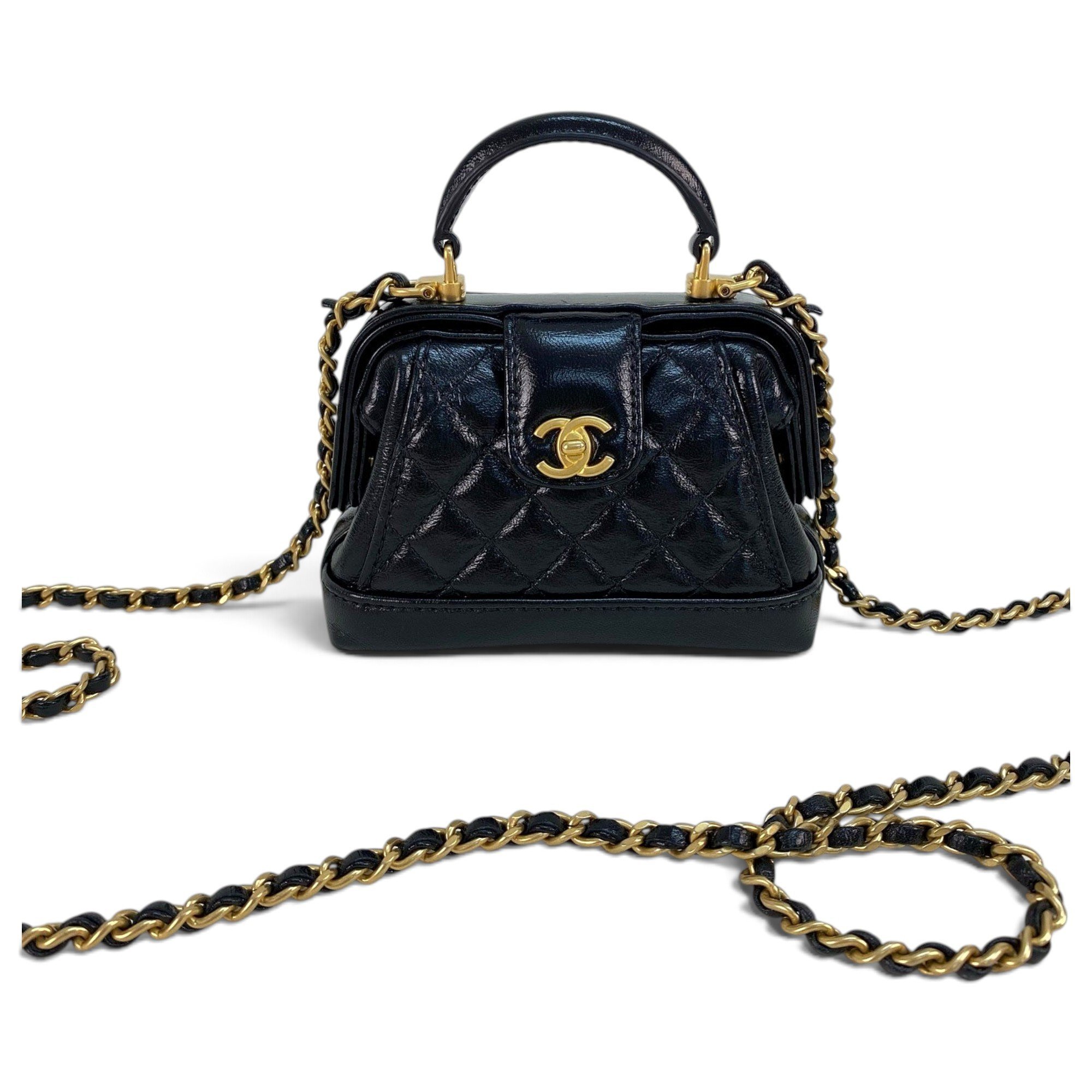 Leather handbag