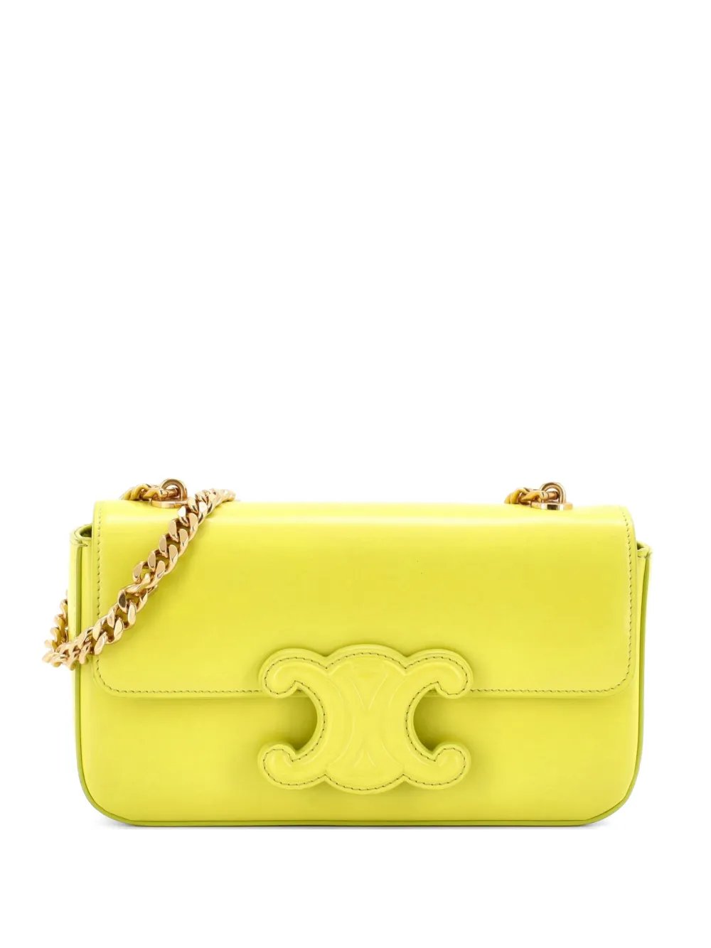 Triomphe Chain Leather Small shoulder bag