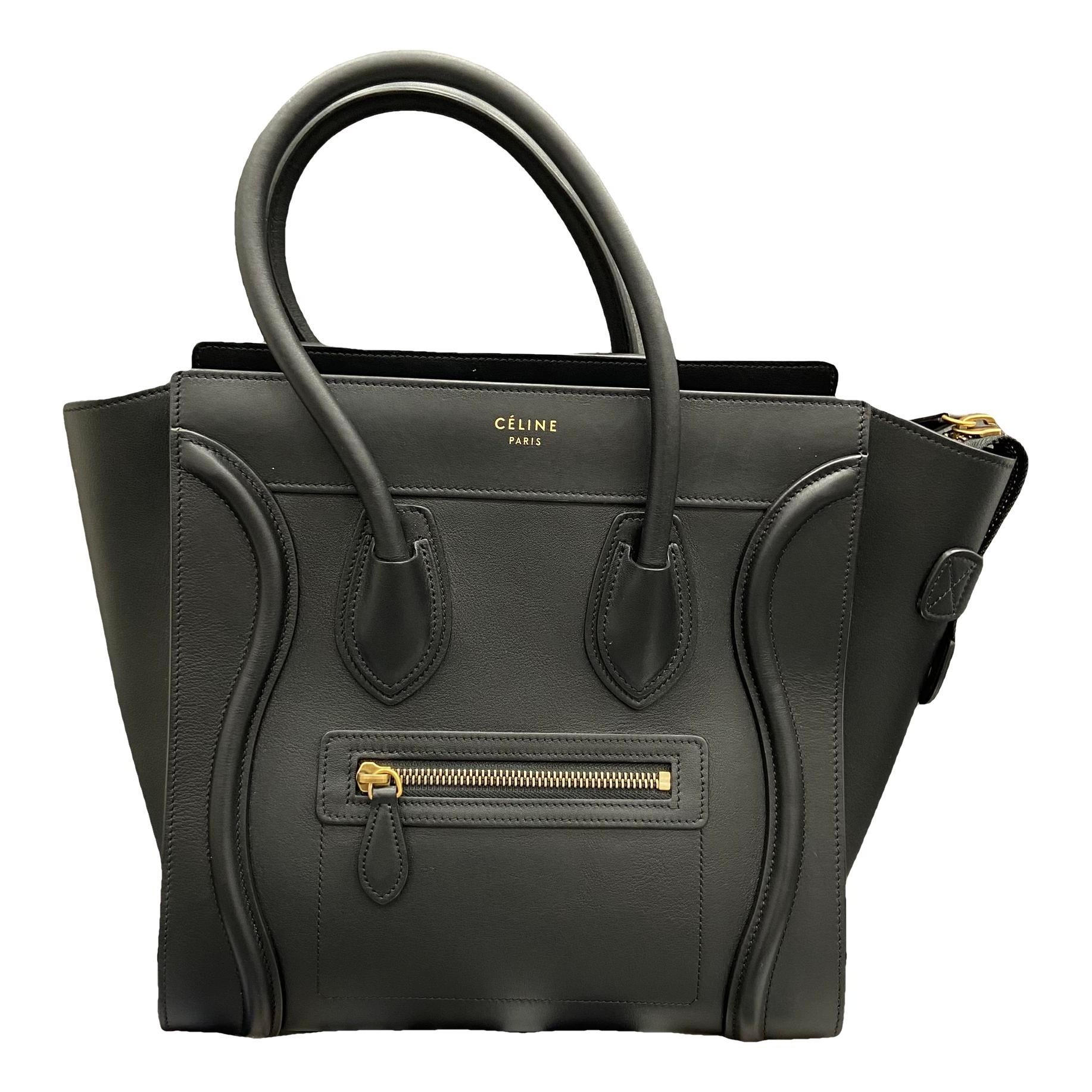 Luggage leather handbag