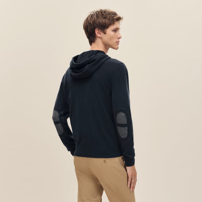 Marine "Maillon Chaine d'Ancre" Hooded Jacket