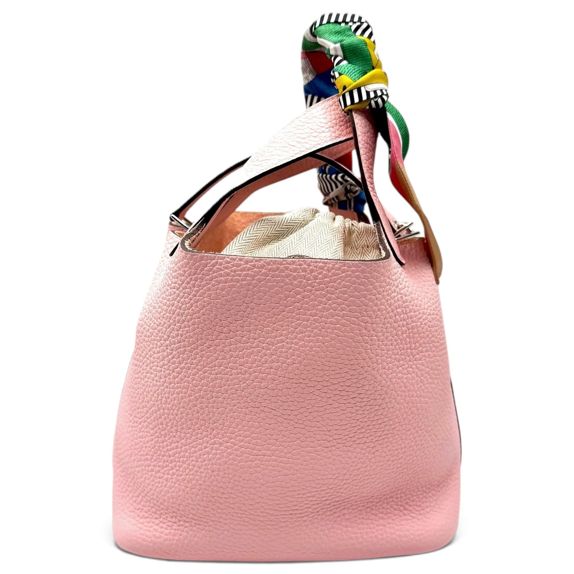 Picotin leather handbag