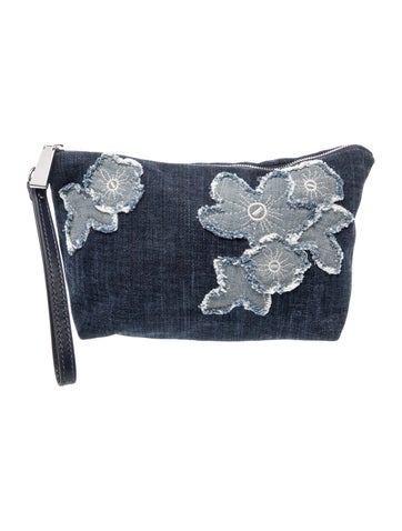 Denim Clutch