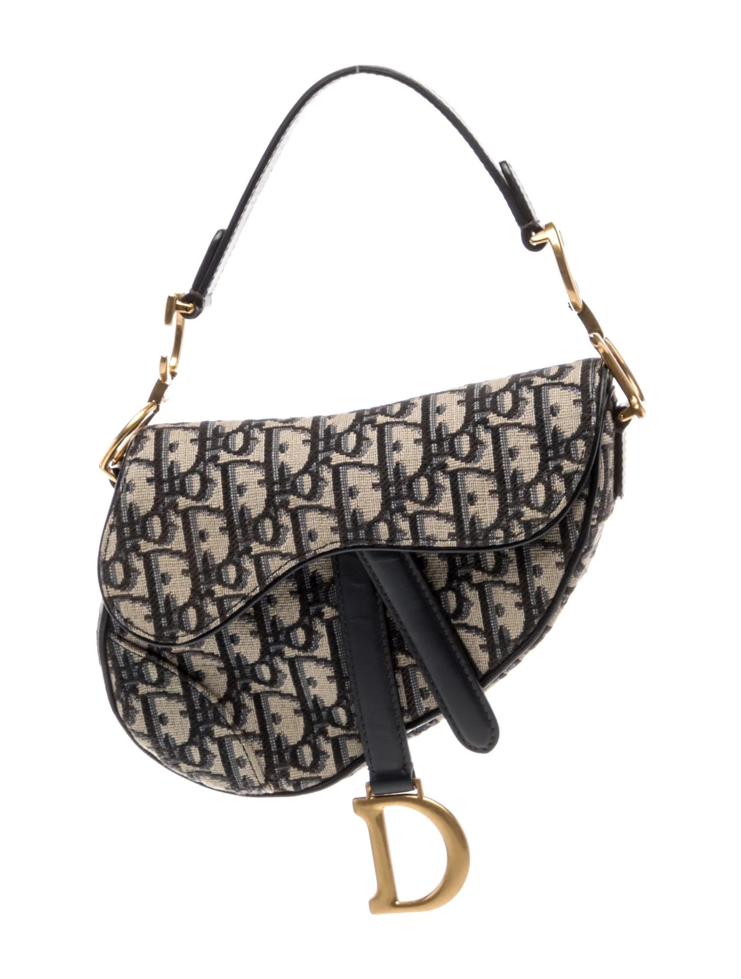 Oblique Jacquard Oblique Saddle Mini