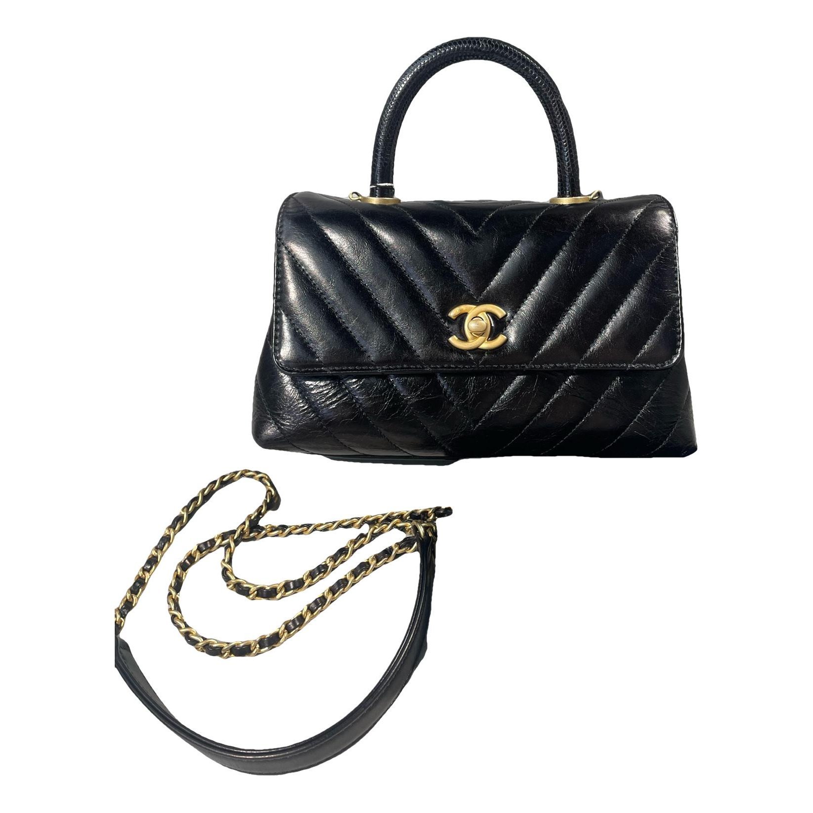 Leather handbag