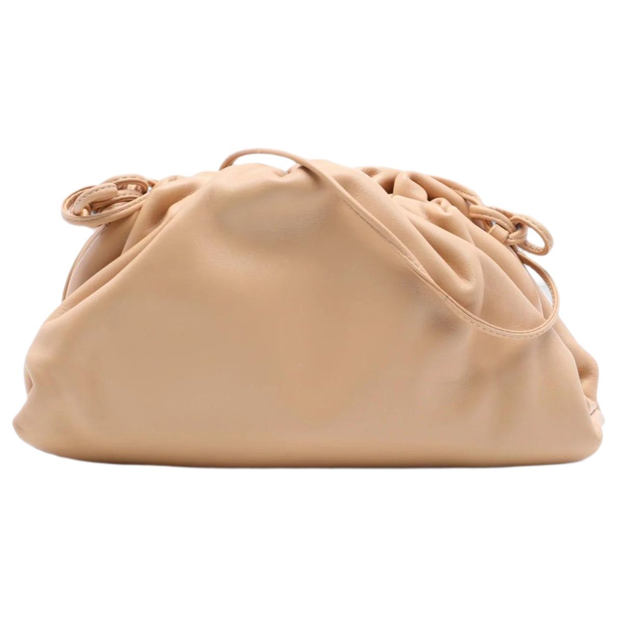 Pouch leather crossbody bag