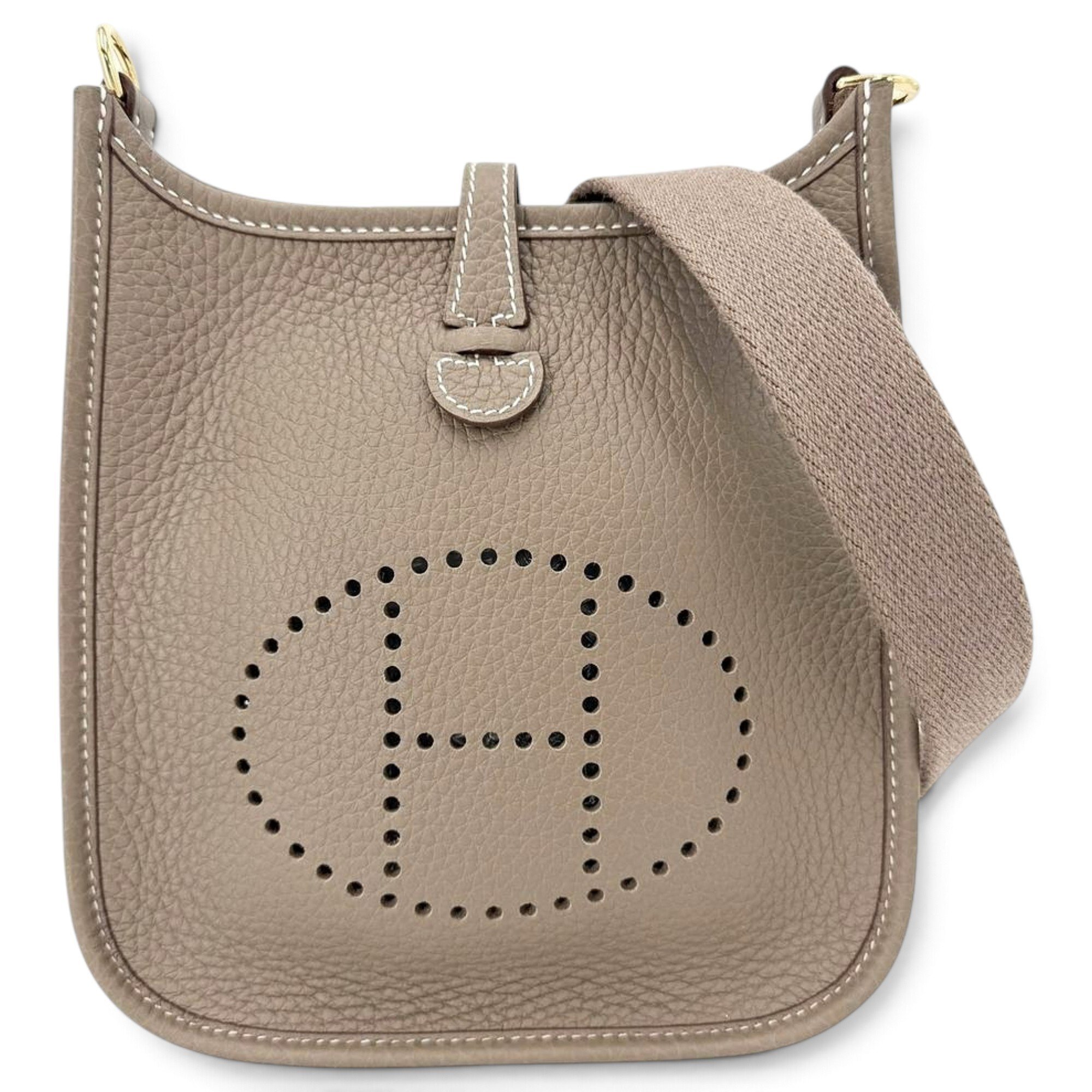 Evelyne leather handbag