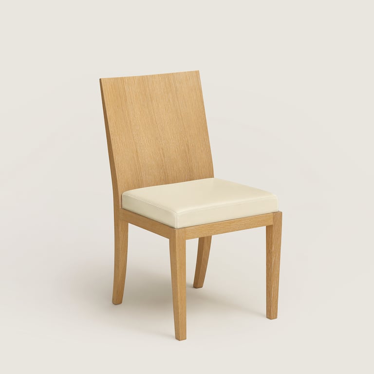 Reeditions J.-M. Frank par Hermès chair with padded seat