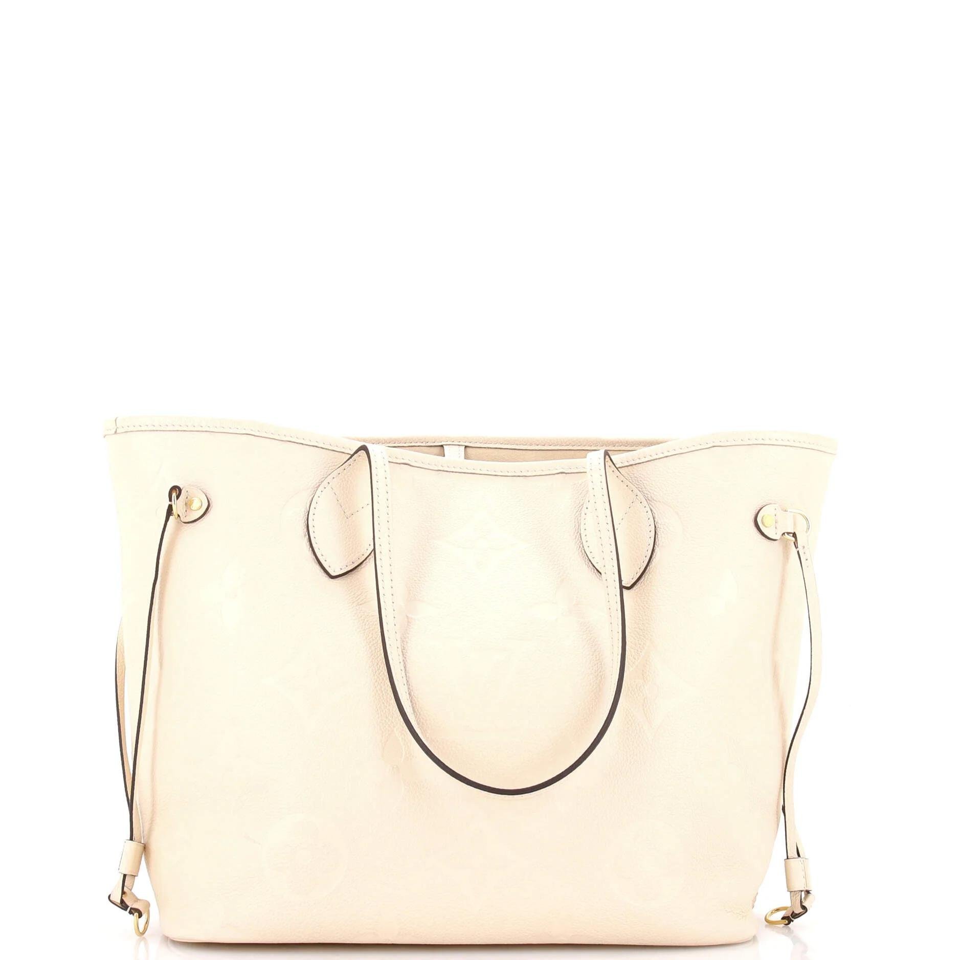 Leather tote