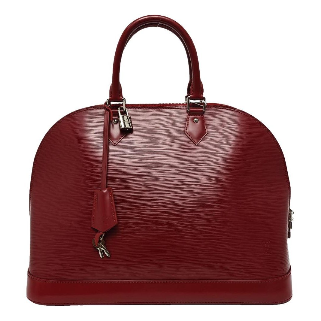 Alma leather handbag