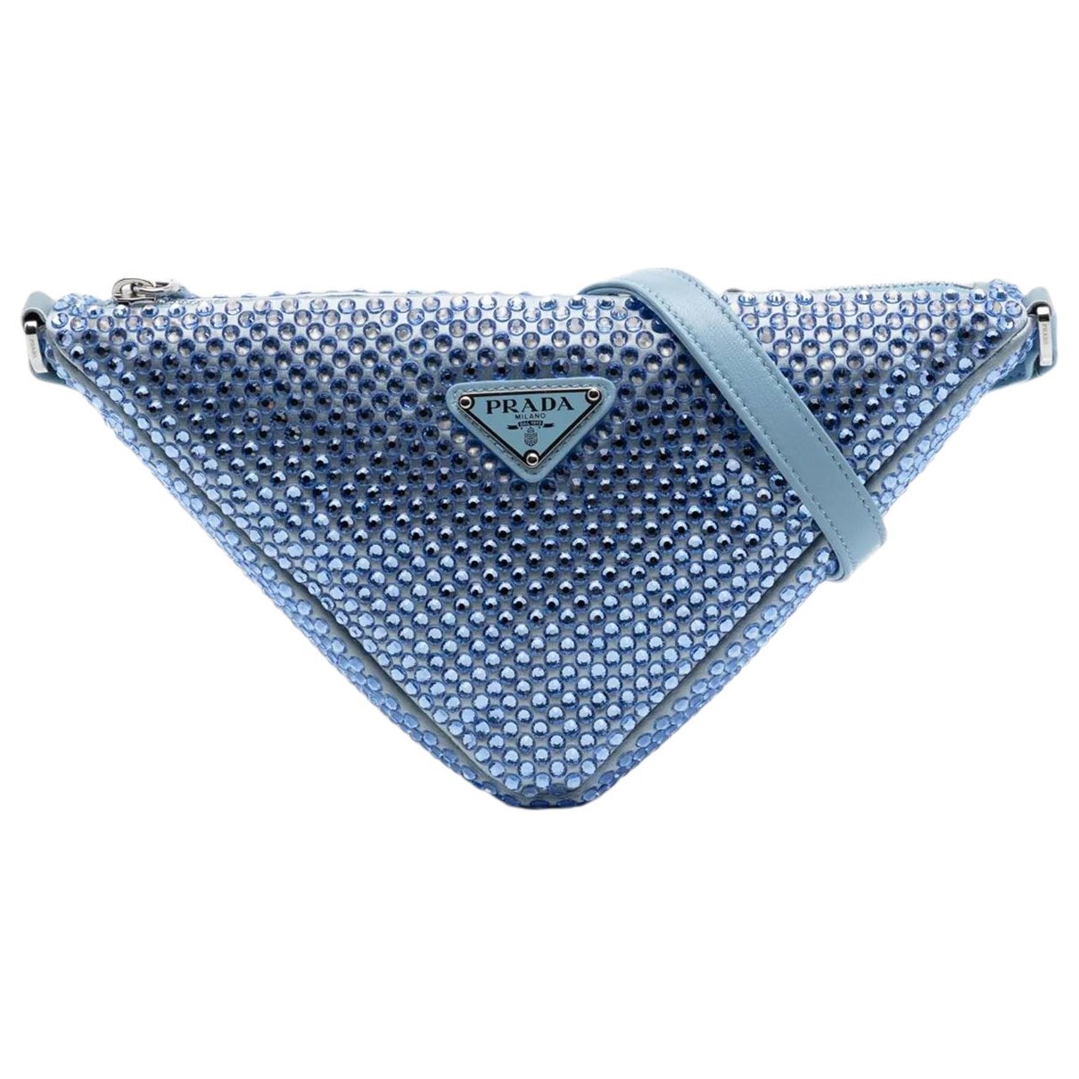 Triangle cloth handbag