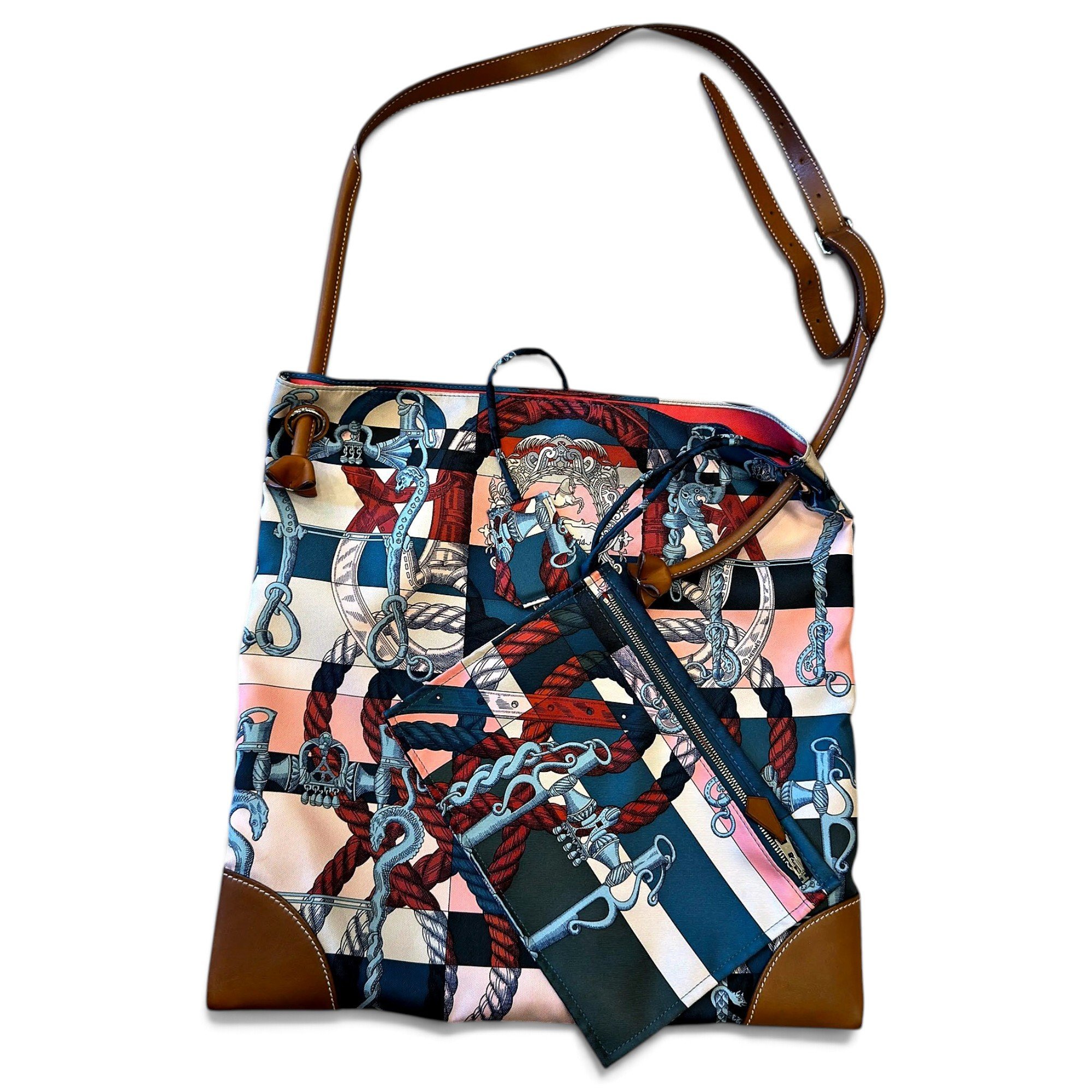 Silk City silk handbag