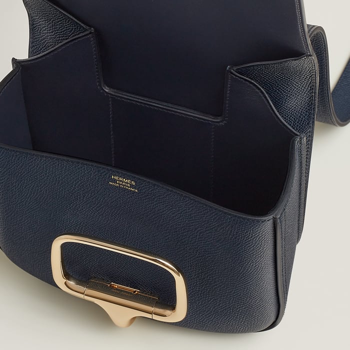 Bleu Indigo Hermès Della Cavalleria Mini Bag II