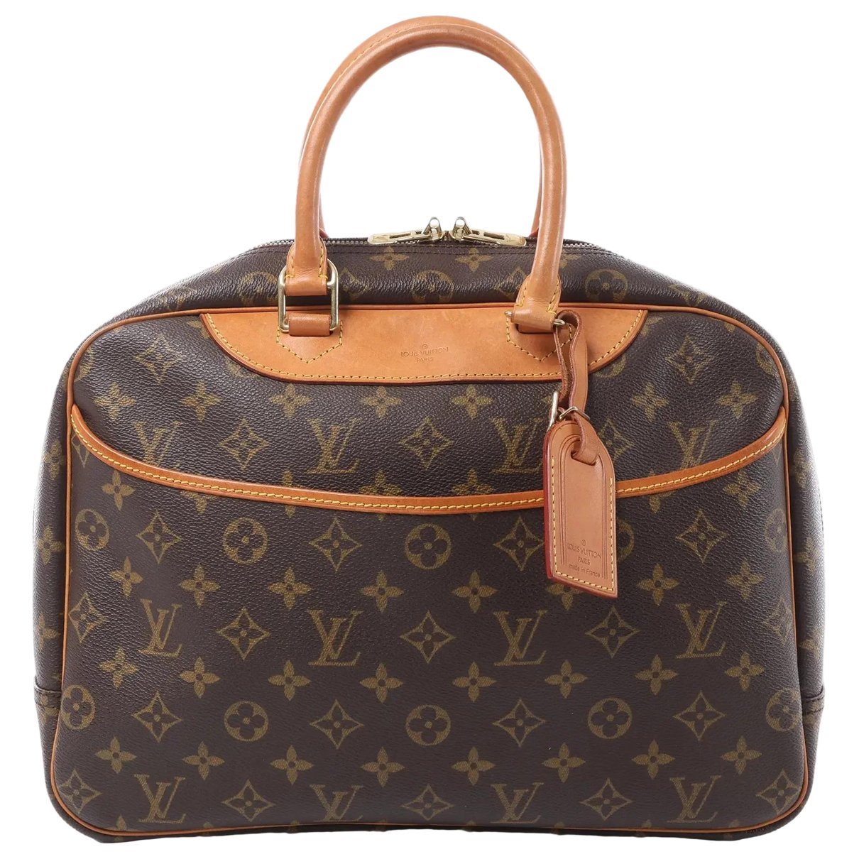 Deauville leather handbag