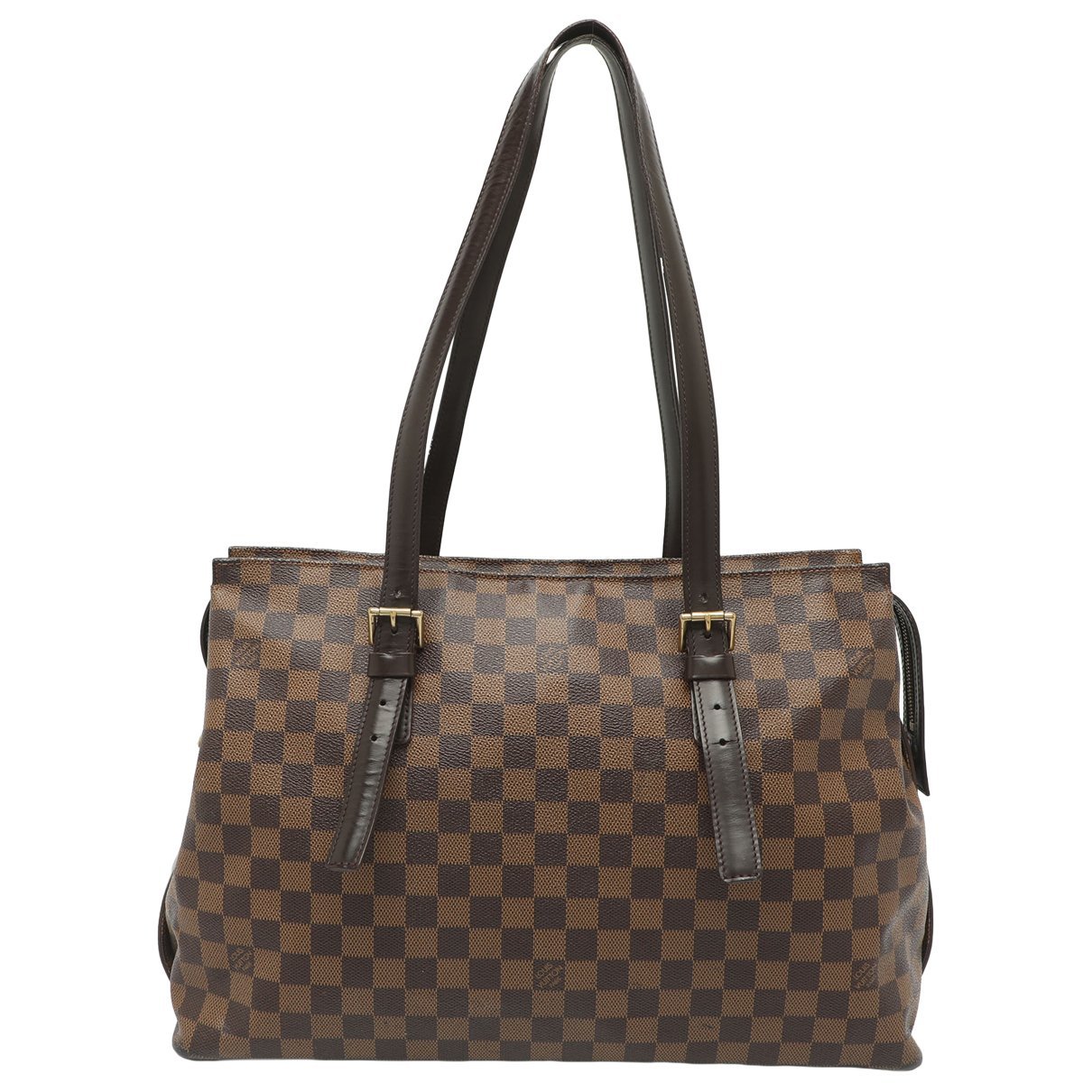 Leather tote