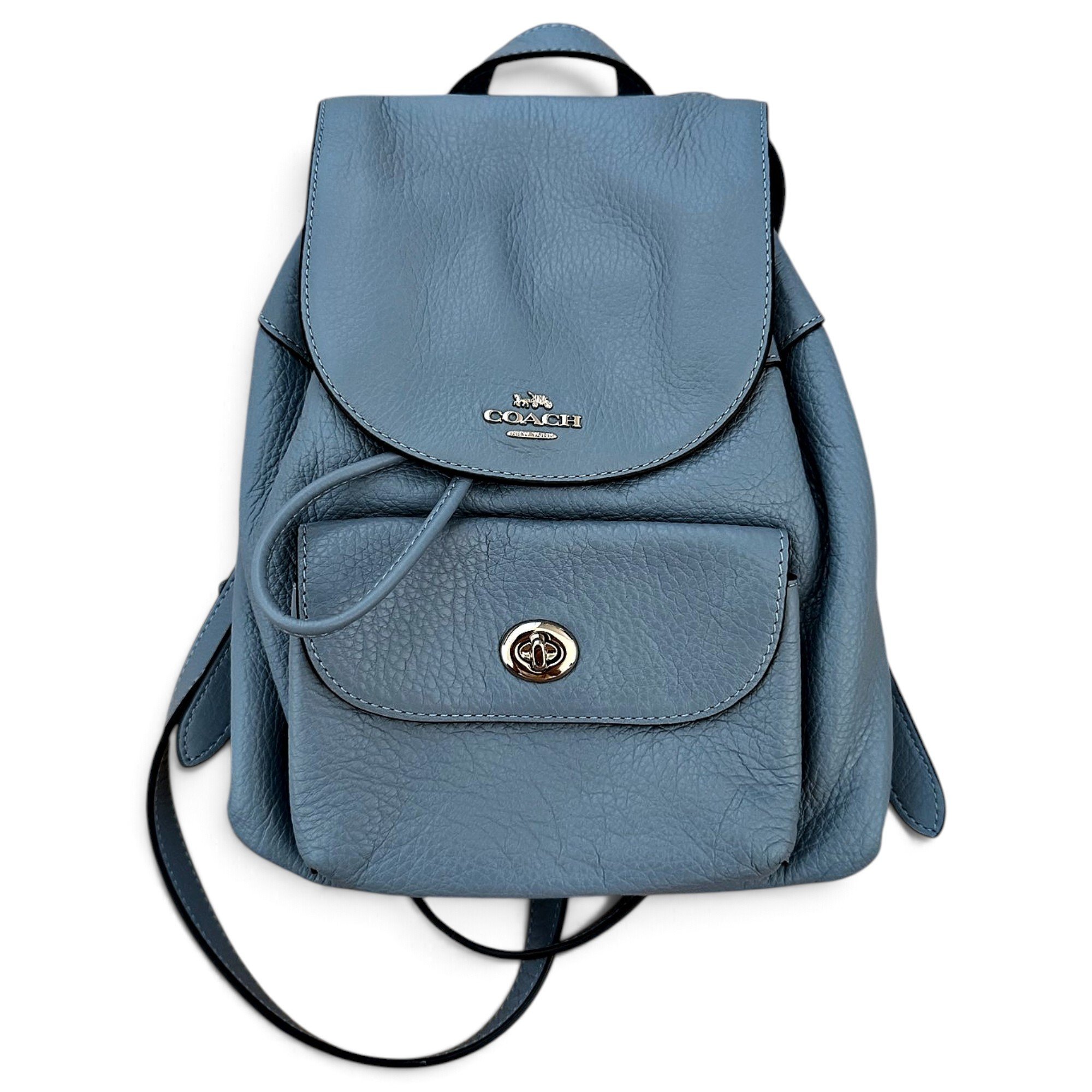 Leather backpack