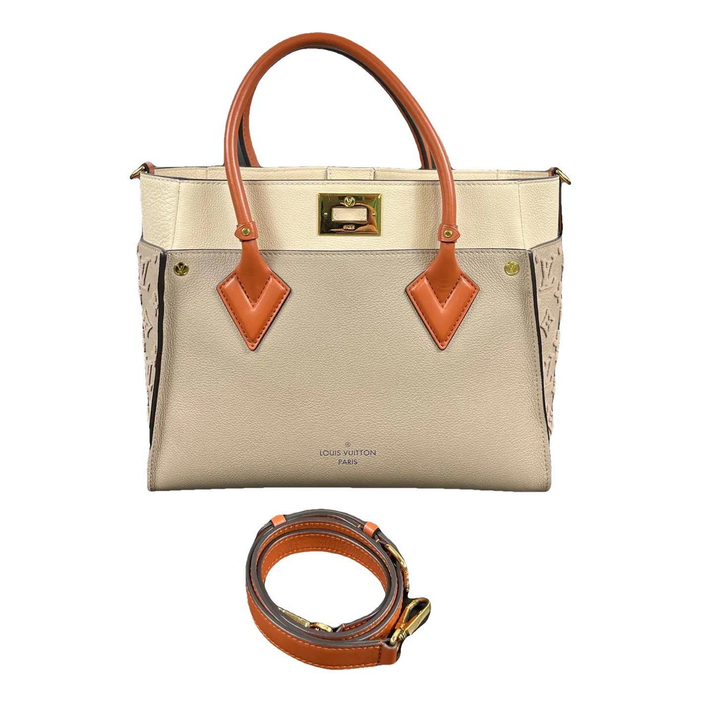 On My Side leather handbag