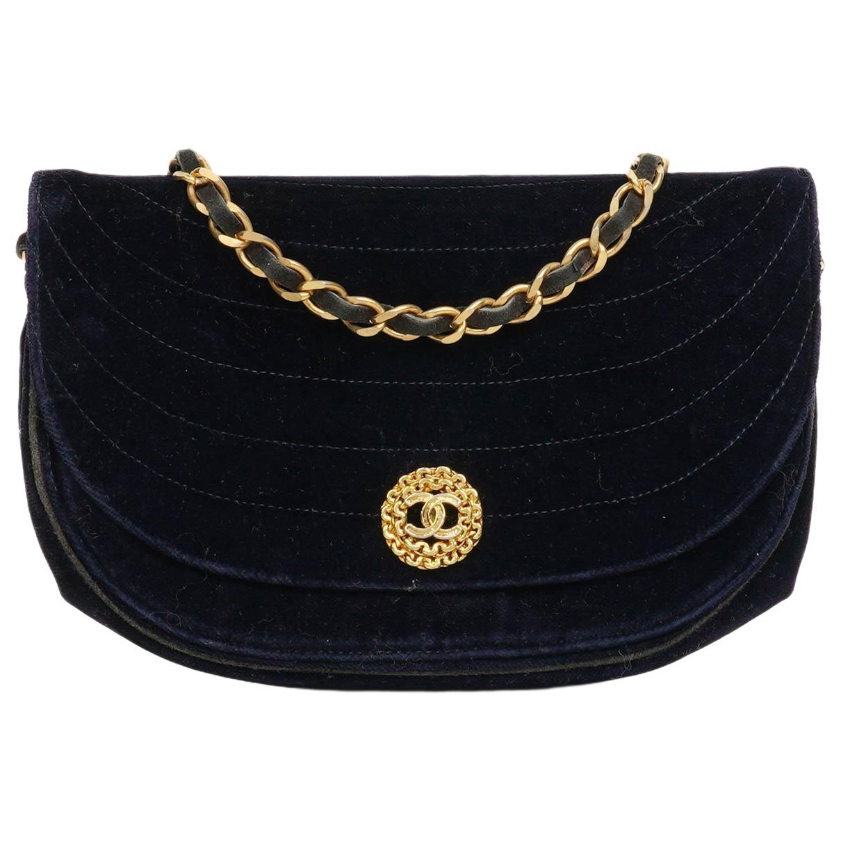 Timeless/Classique velvet handbag
