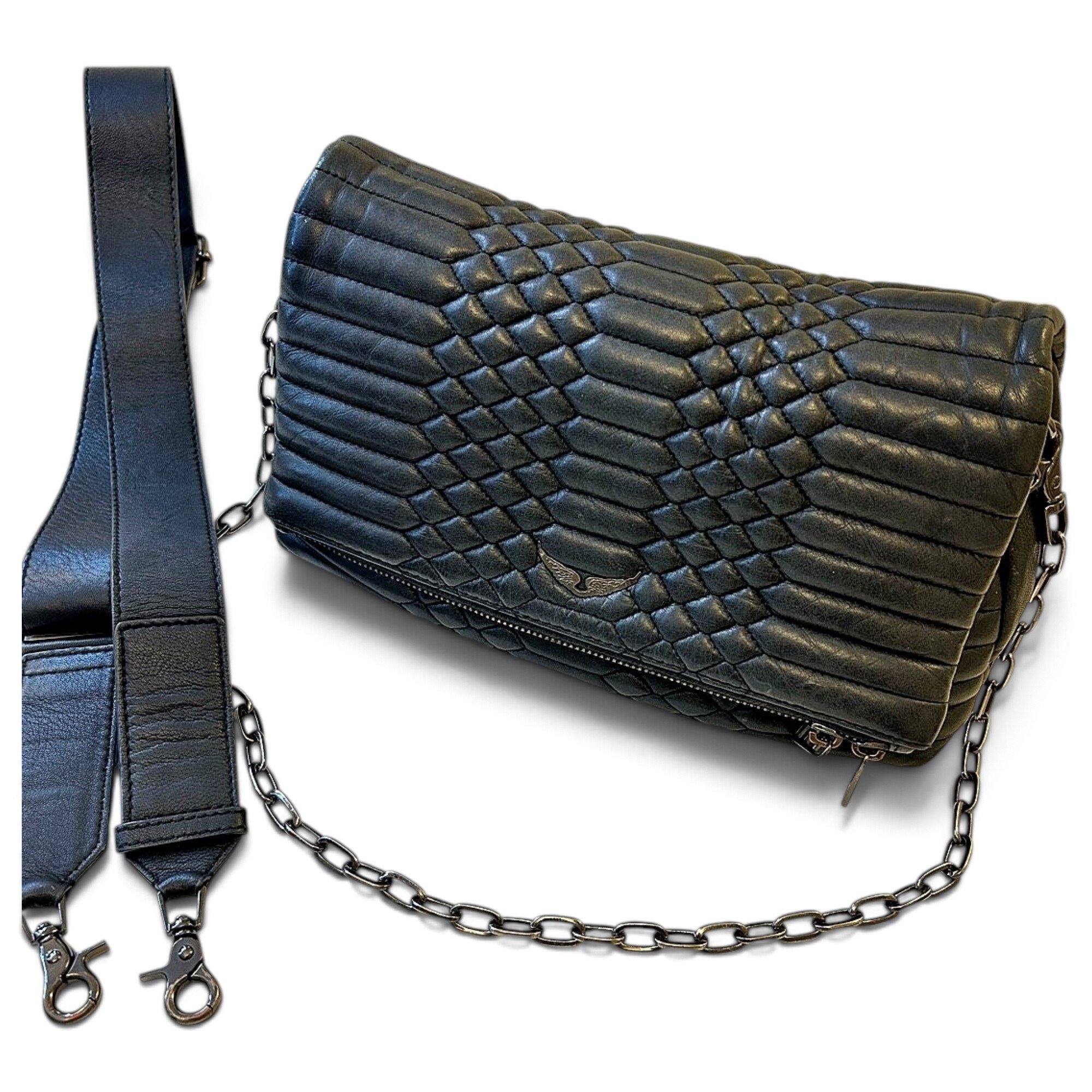 Leather handbag