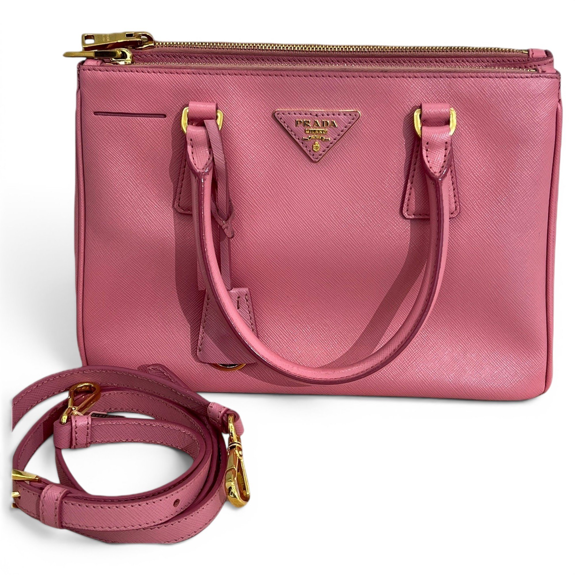 Galleria leather handbag
