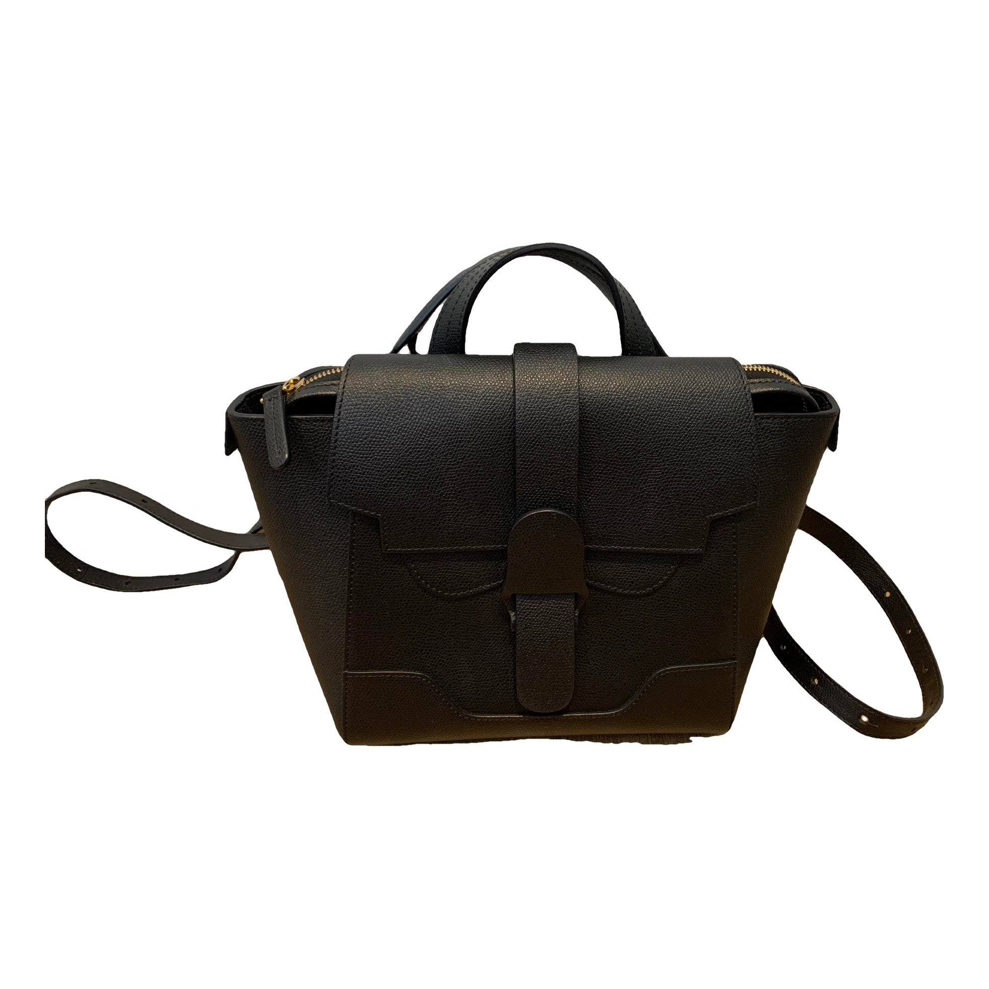 Leather backpack