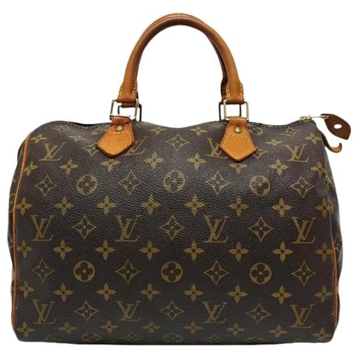 Nano Speedy / Mini HL leather handbag