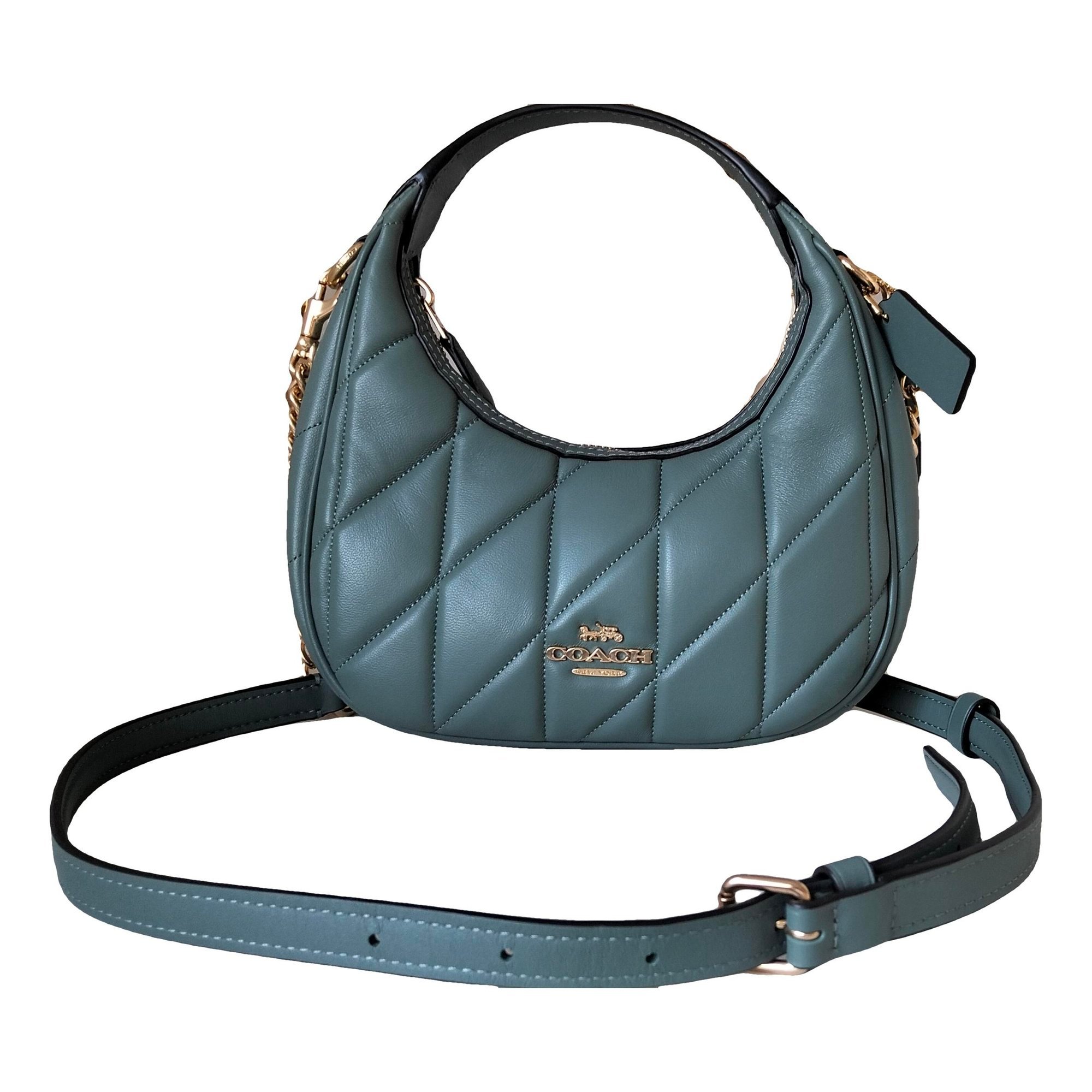 Leather crossbody bag