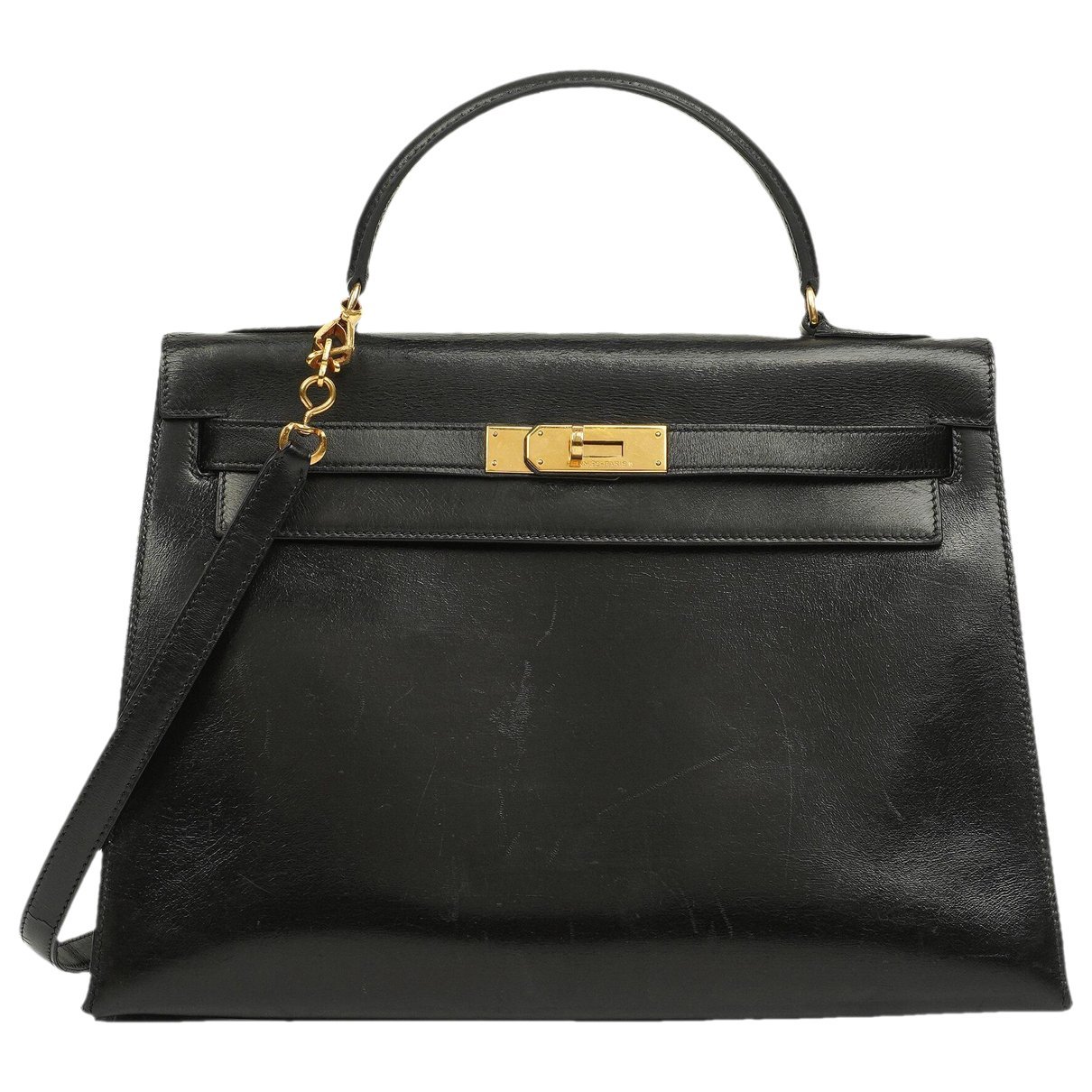 Kelly 32 leather handbag